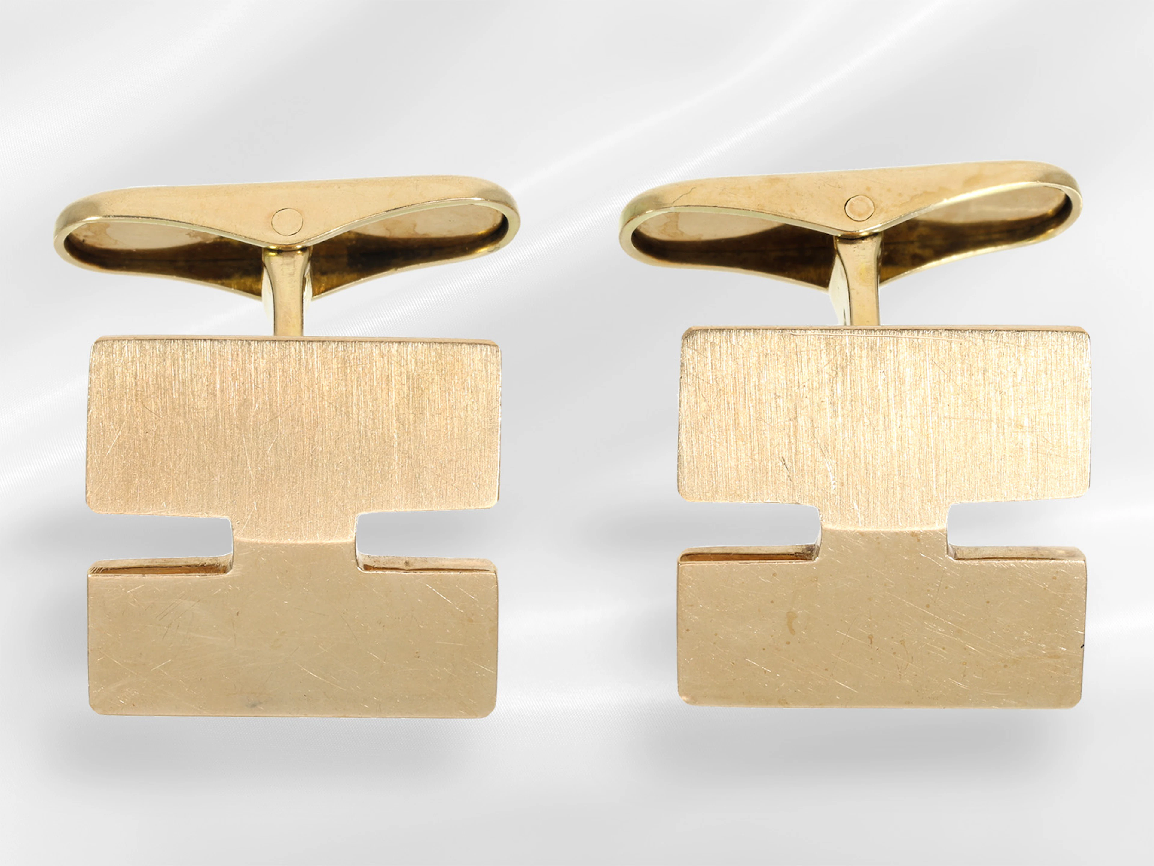 Cufflinks: high-quality designer goldsmith's work “Hans Hansen Denmark”