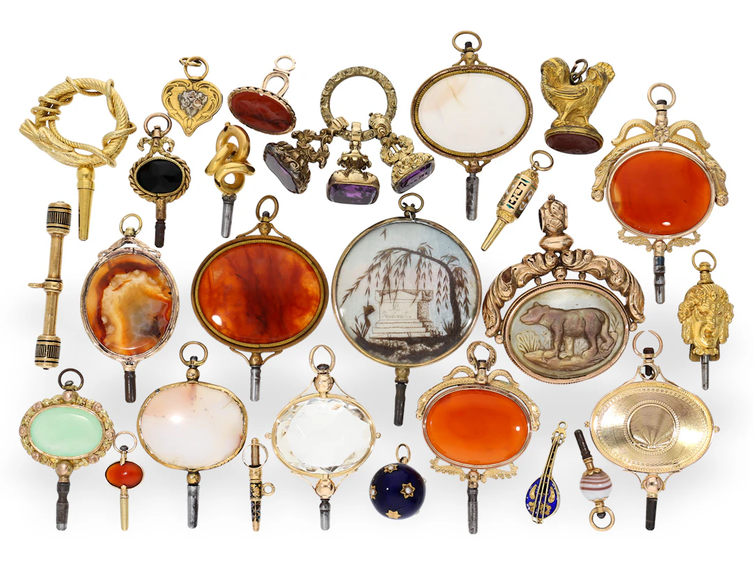 Watch keys: an interesting collection of antique keys and pendants