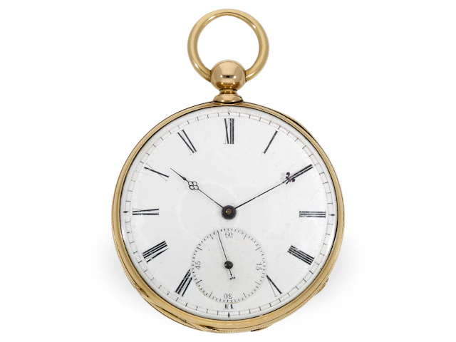 Interesting Danish pocket watch with a rare calibre, Matthai Kiobenhavn