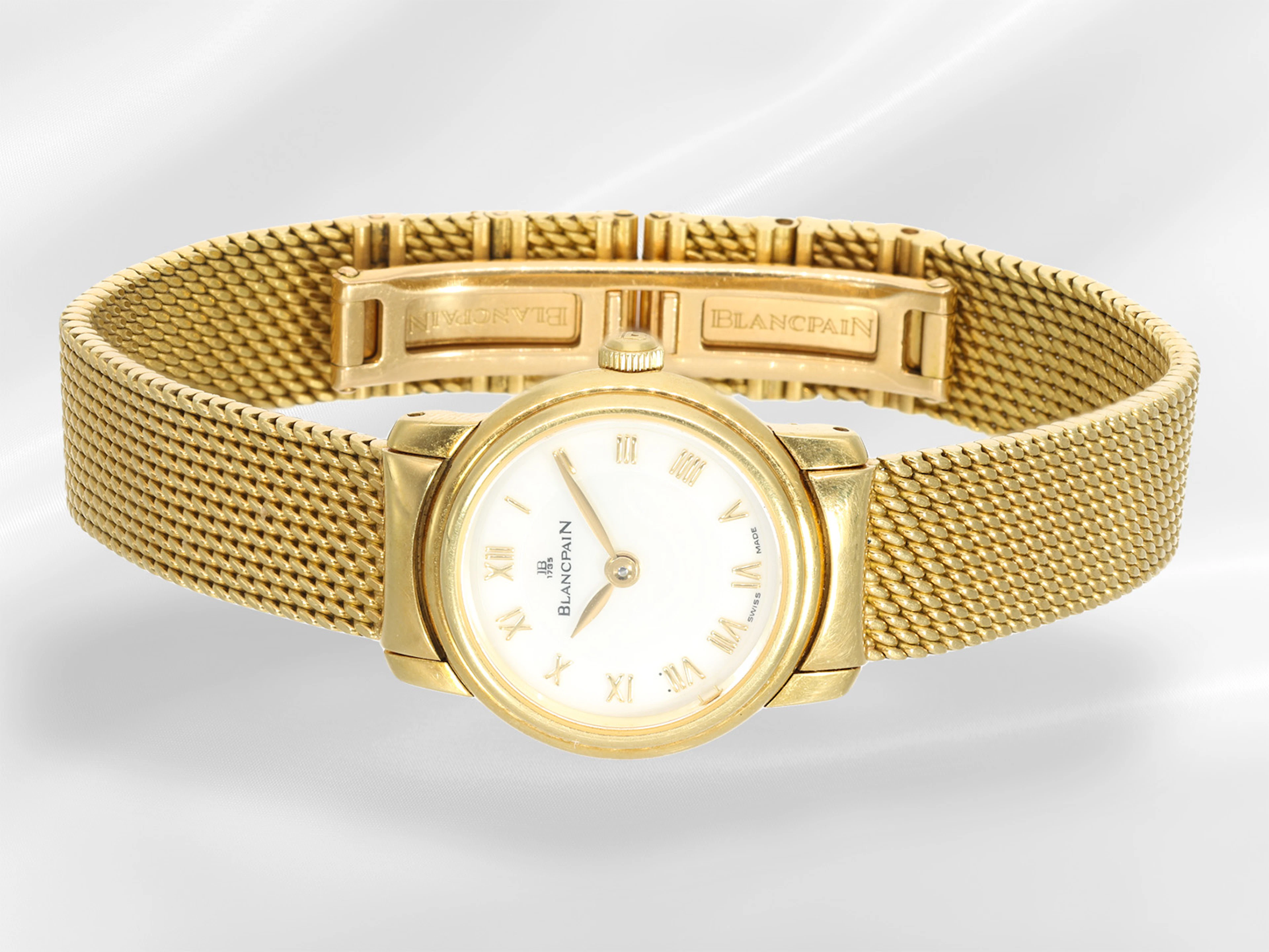 Wristwatch: high-quality, gold vintage Blancpain ladies’ watch “Ladybird”