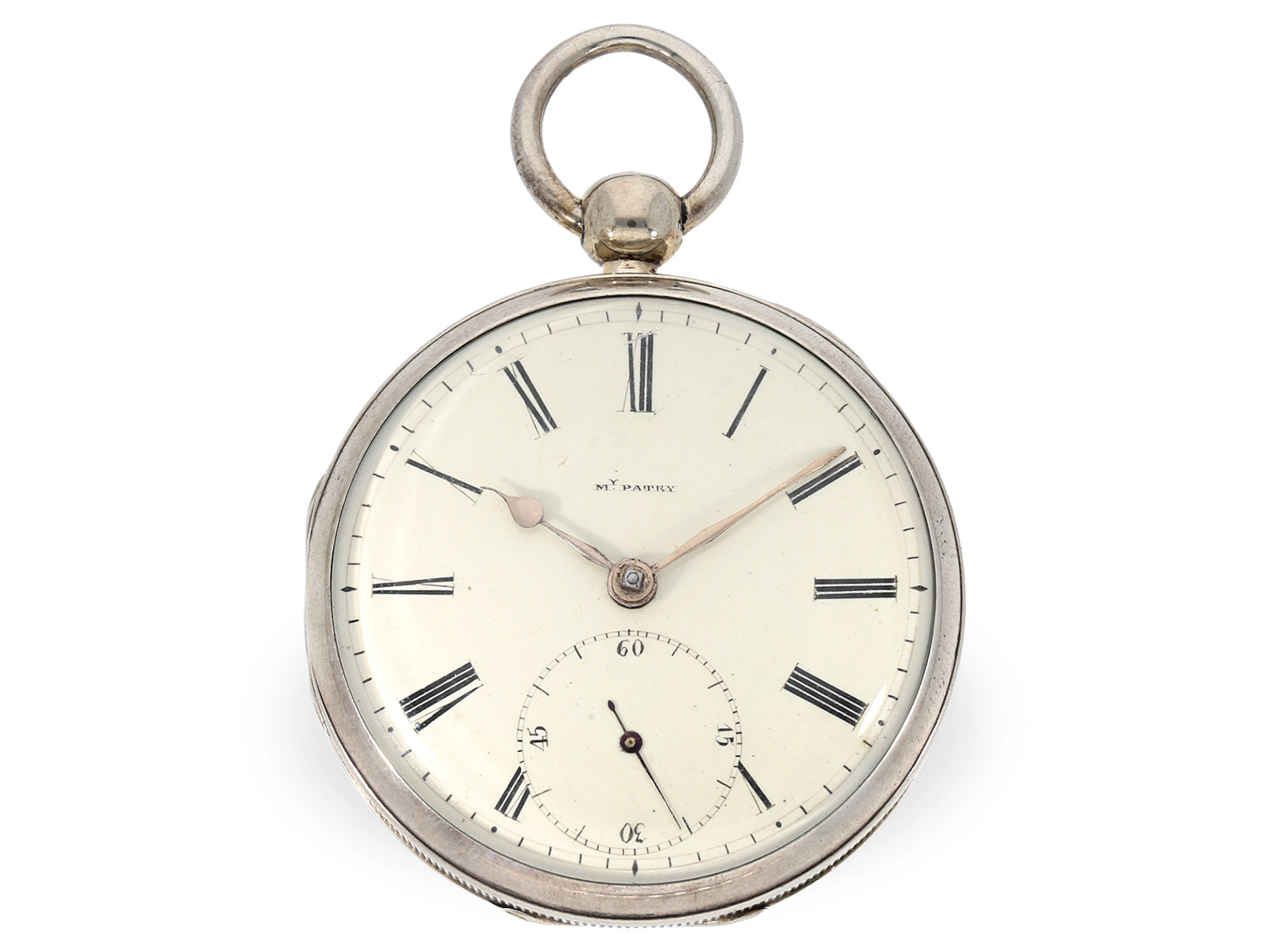 Pocket watch: extremely rare double-wheel Debaufre escapement, Patry