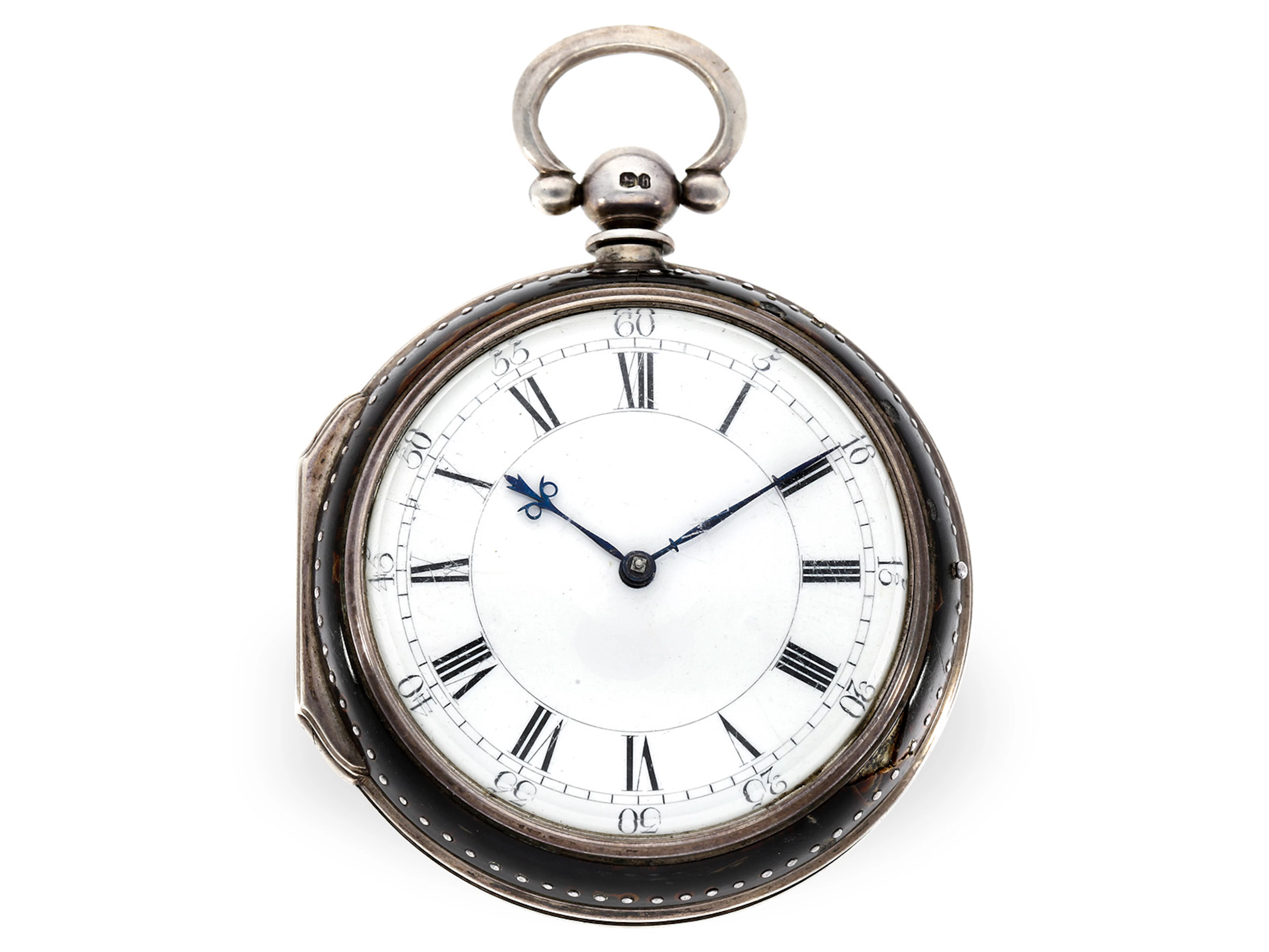 Pocket watch: early, large, technically interesting lever escapement