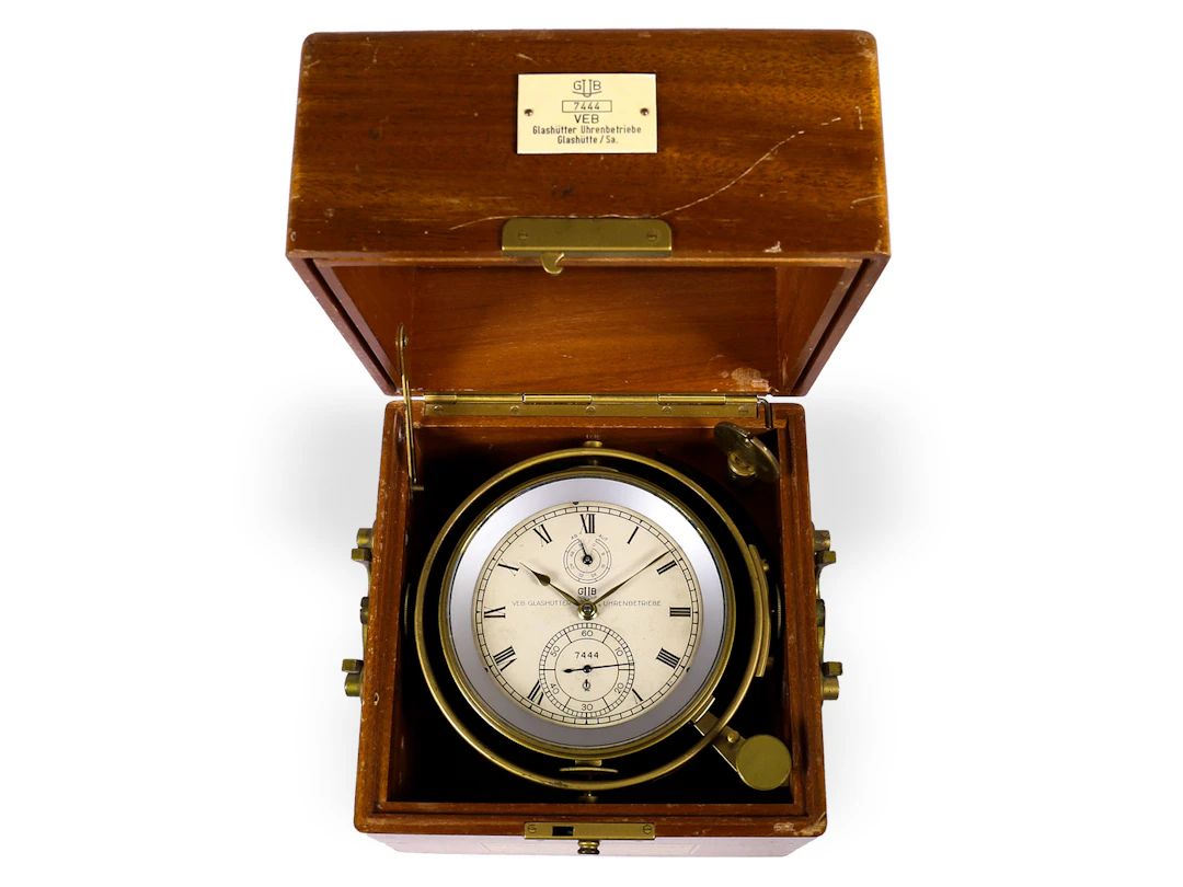 Glashütte naval chronometer GUB, ca. 1959/1960