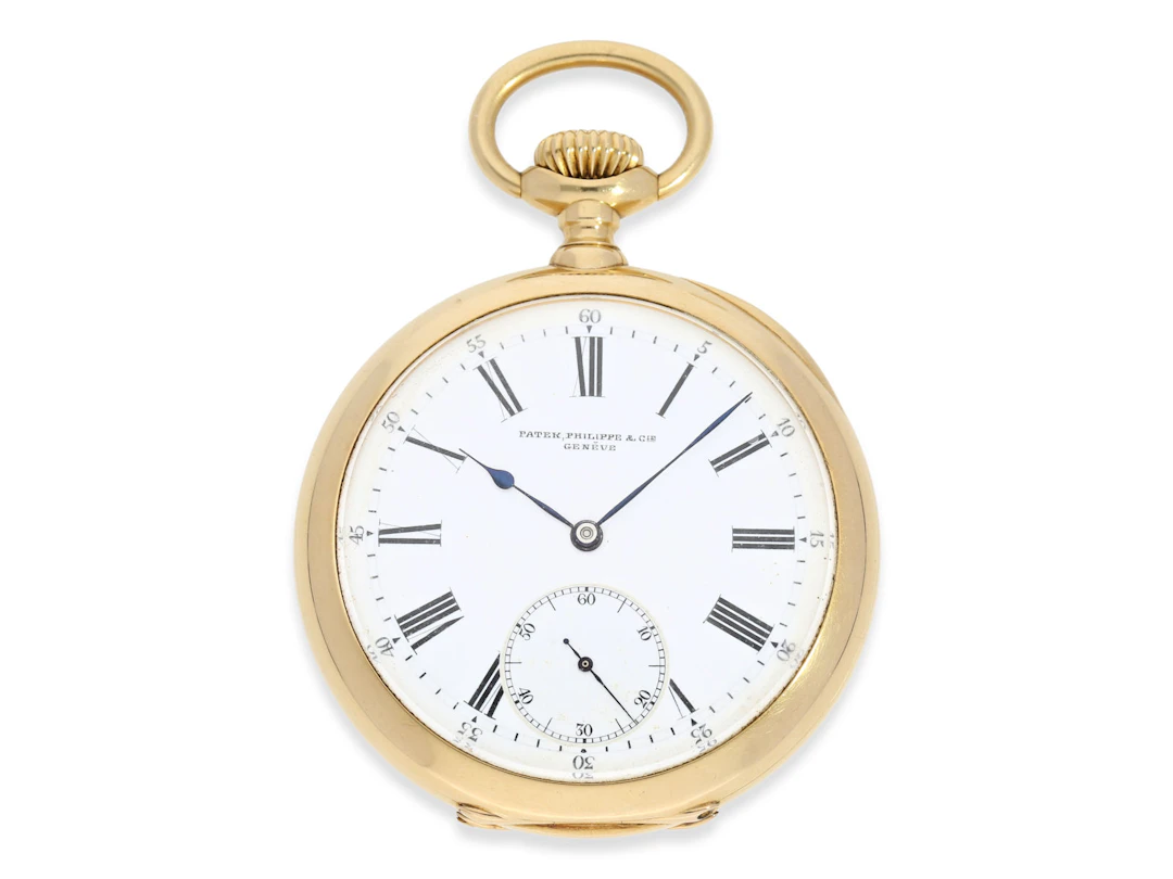 Pocket watch: very fine, heavy Patek Philippe Observatory chronometer