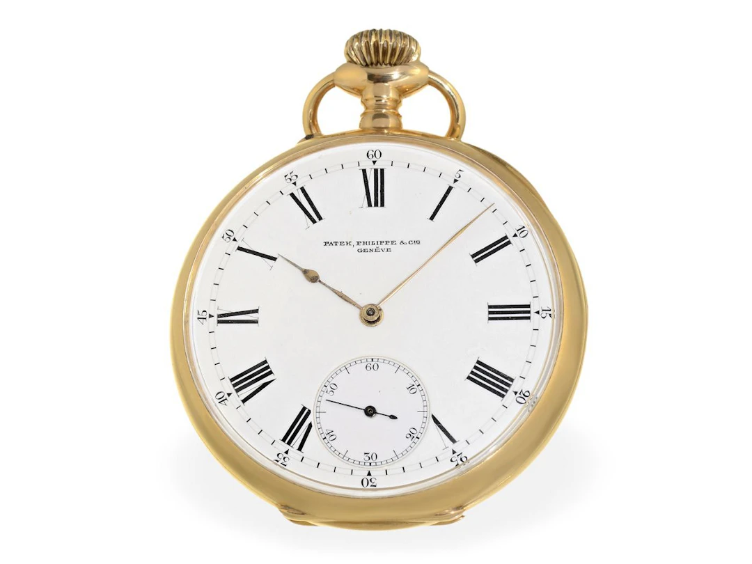 Pocket watch: one of the first Patek Philippe ‘Gondolo’ Anker chronometers