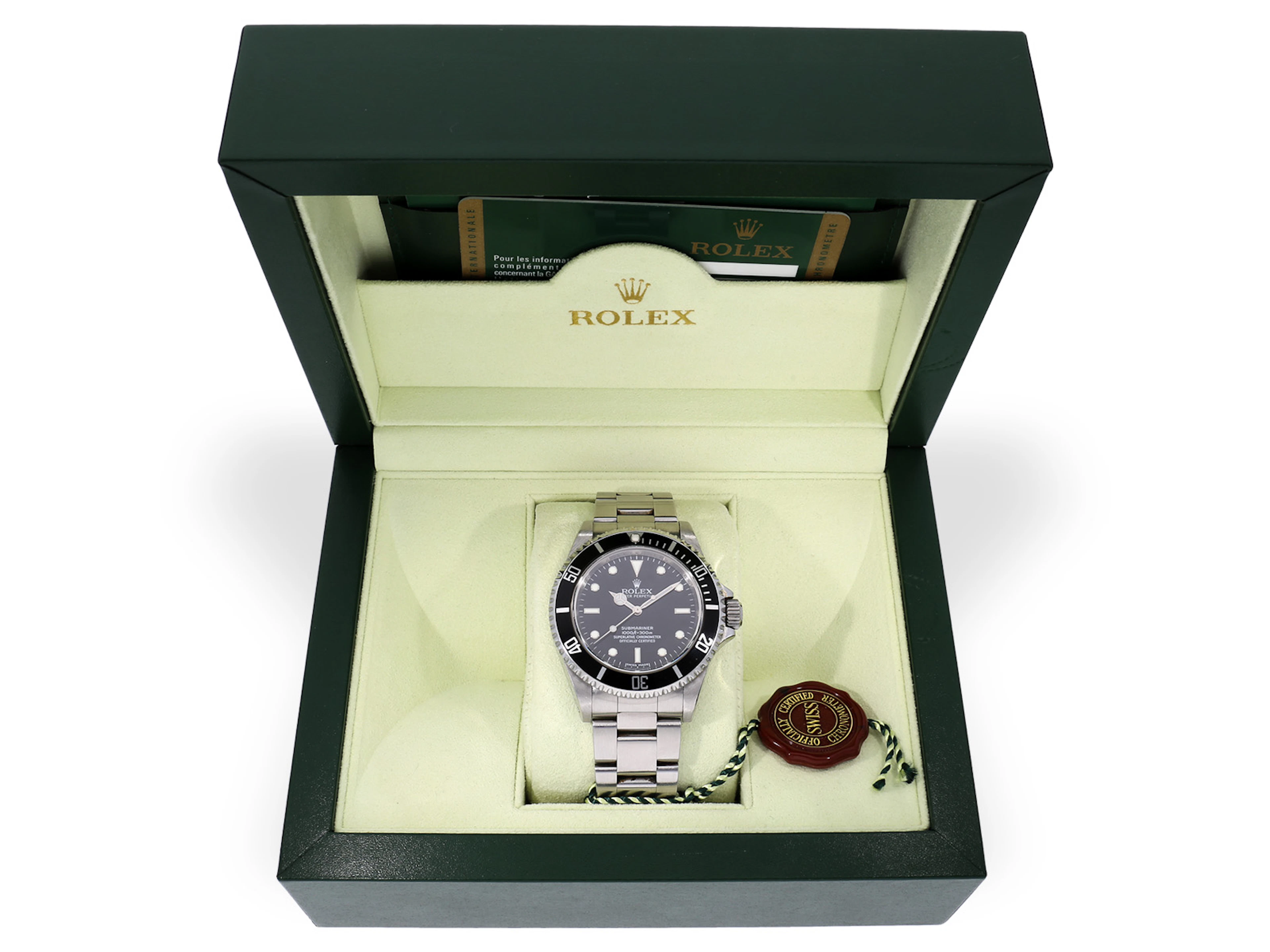 Wristwatch: Rolex Submariner Ref. 14060M, full set from 2008