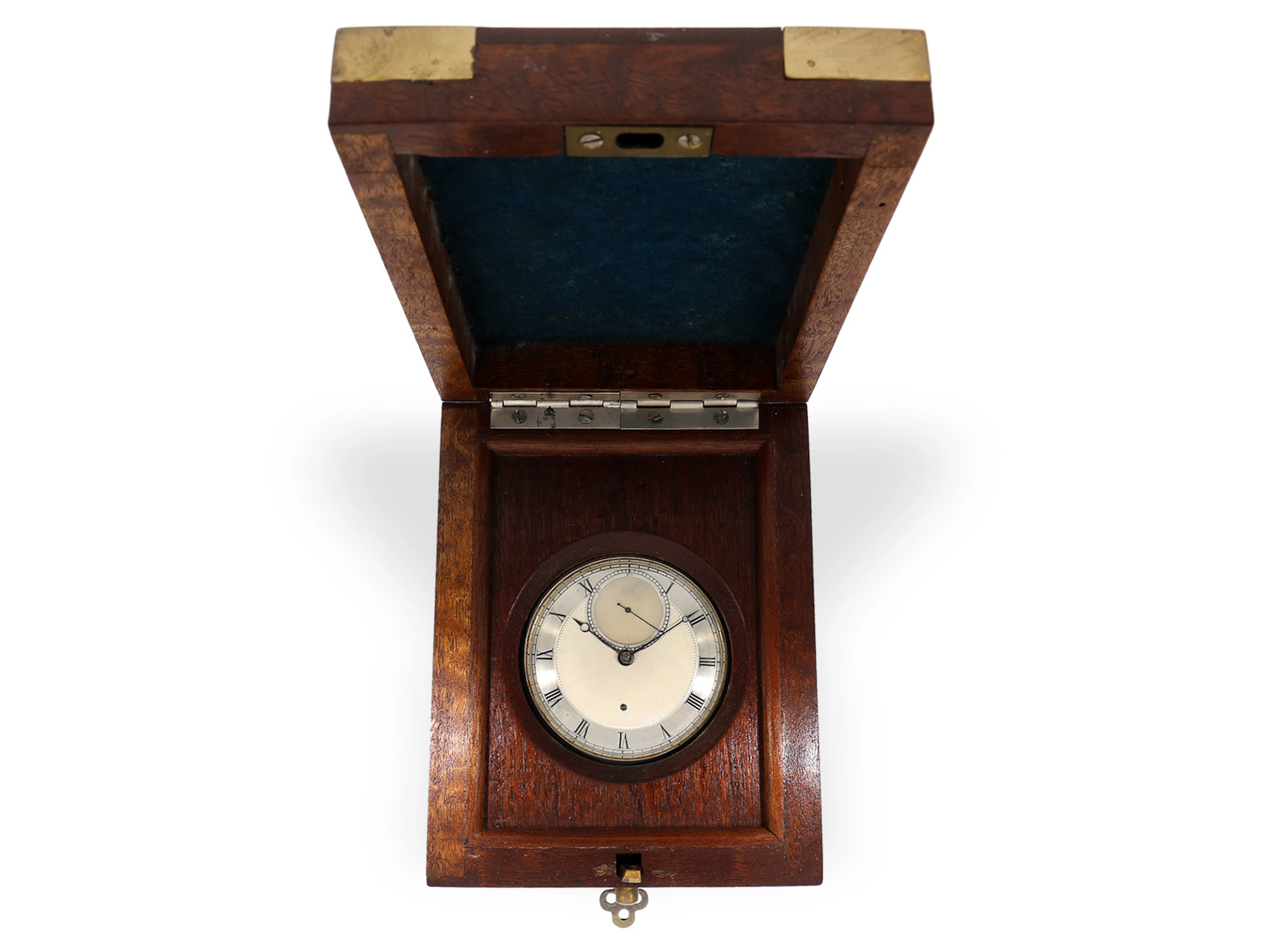 Pocket watch: extremely rare Breguet deck chronometer ‘GARDE-TEMPS