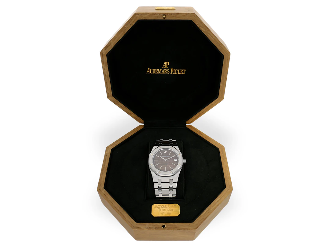 Wristwatch: extremely rare Audemars Piguet Royal Oak Jumbo Jubilee