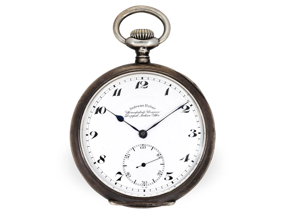 Pocket watch: Rarity from the Andreas Huber Urania Watch Factory