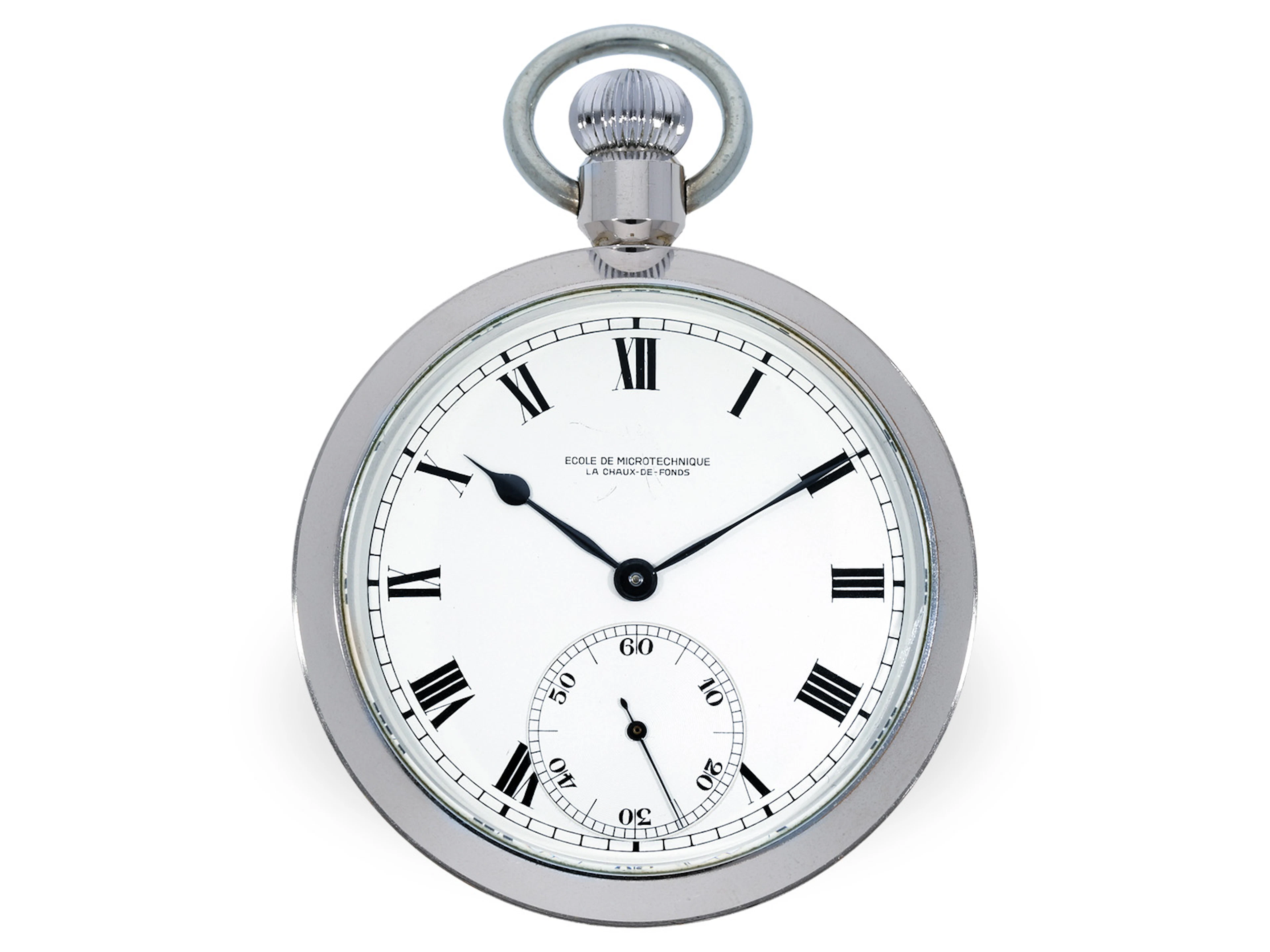 Pocket watch: rare, sought-after school chronometer, calibre 49.9