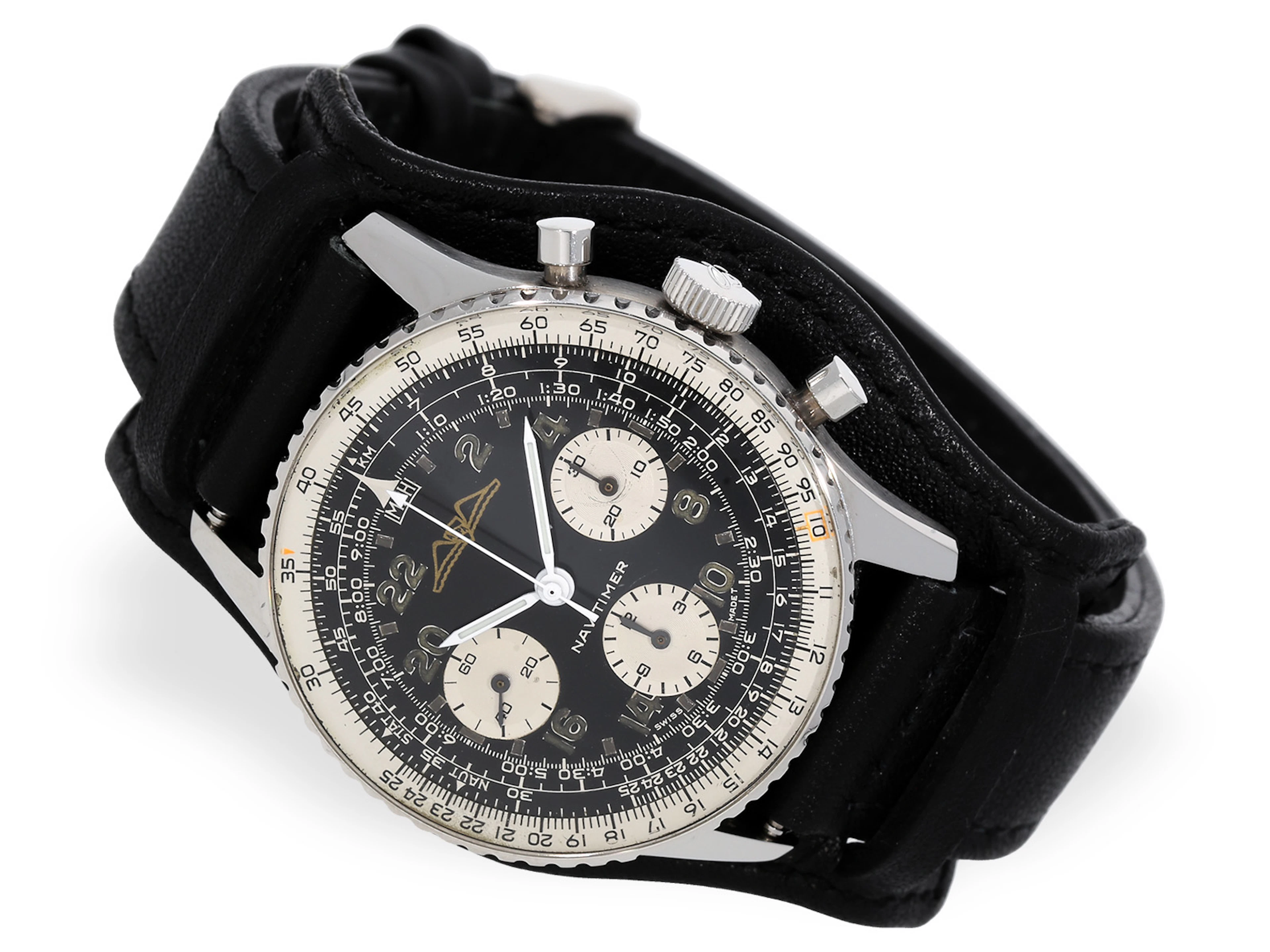 Wristwatch: very rare Breitling Navitimer AOPA Ref. 809, ca. 1965