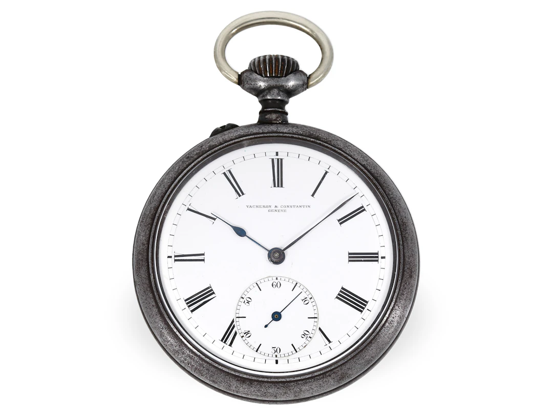 Pocket watch: exceptional iron Vacheron & Constantin, formerly owned