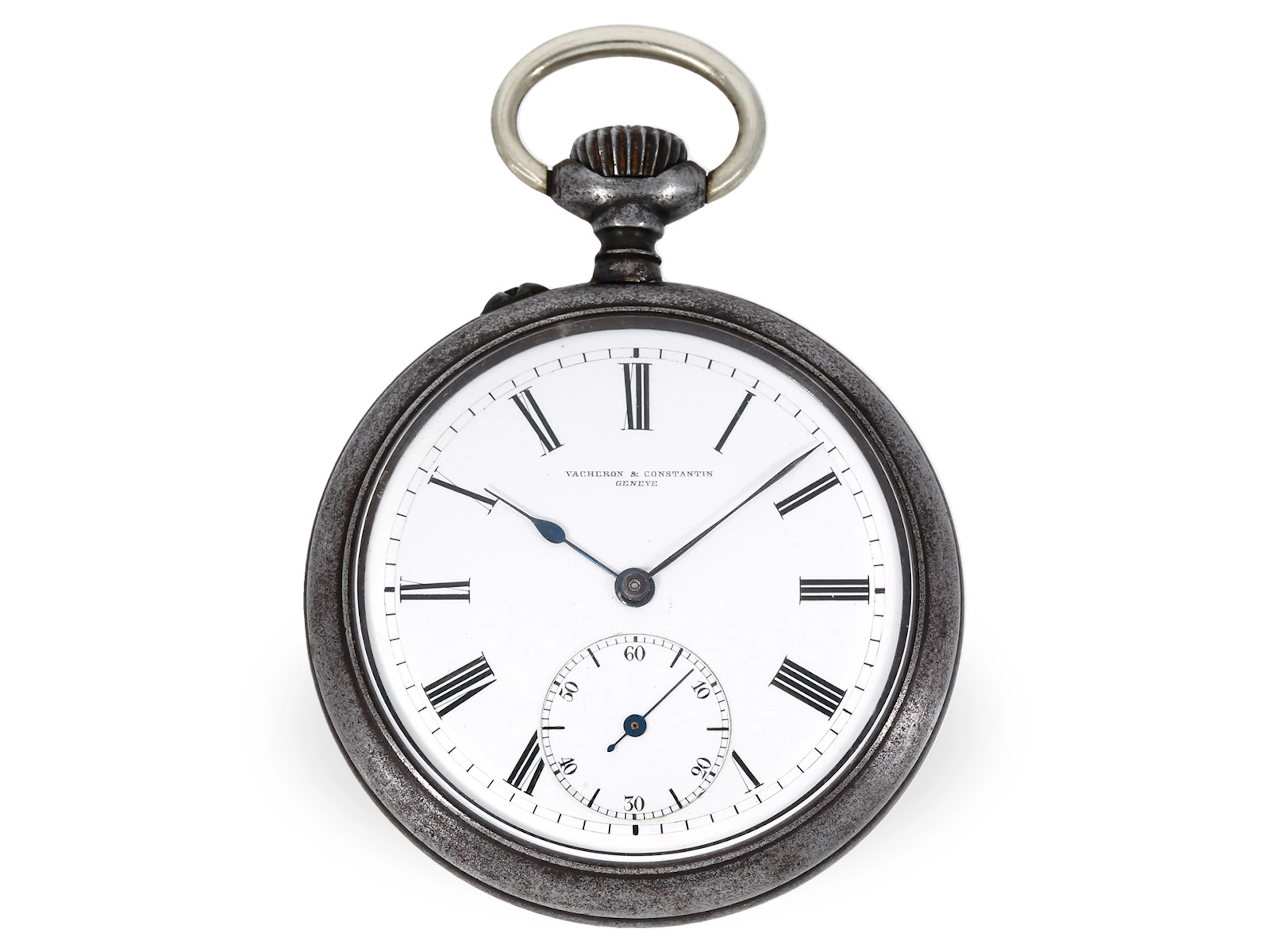 Pocket watch: exceptional iron Vacheron & Constantin, formerly owned