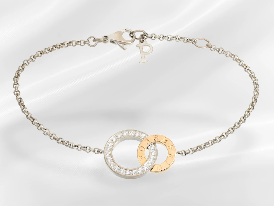 Bracelet: Piaget ‘Possession’ model brilliant-cut diamond designer