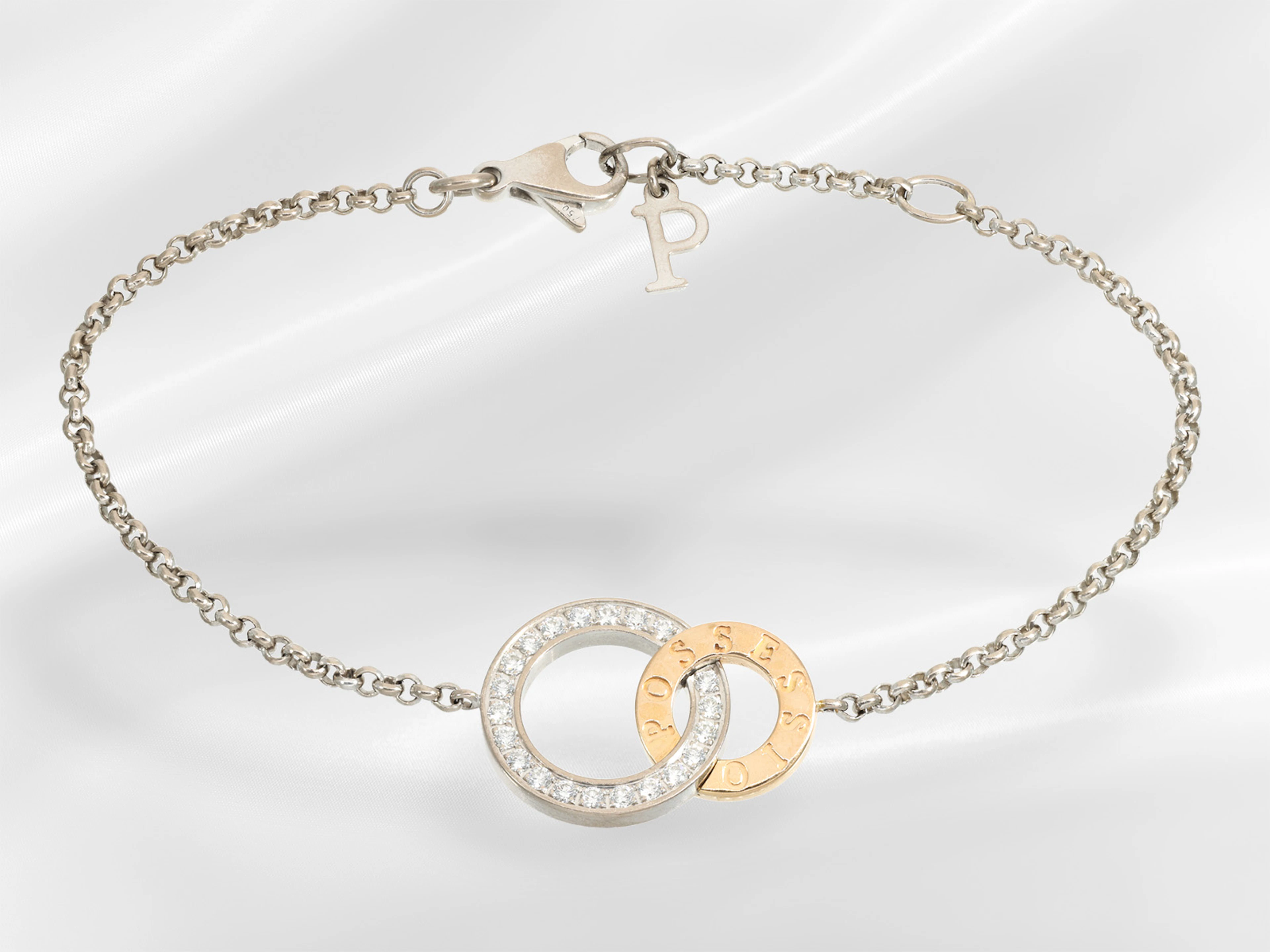 Bracelet: Piaget ‘Possession’ model brilliant-cut diamond designer