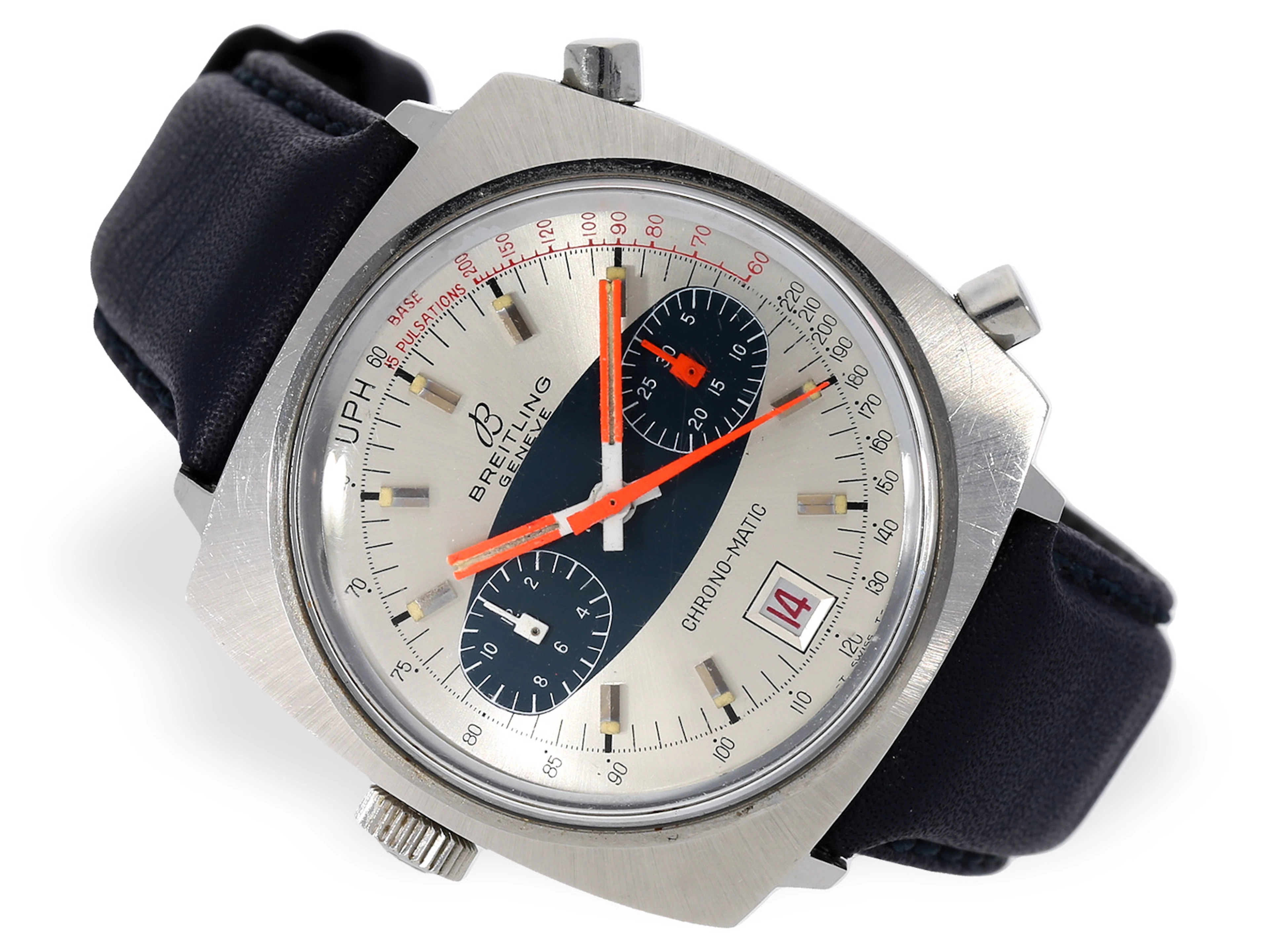 Wristwatch: vintage Breitling ‘Chrono-Matic’ chronograph Ref. 2111, ca. 1970