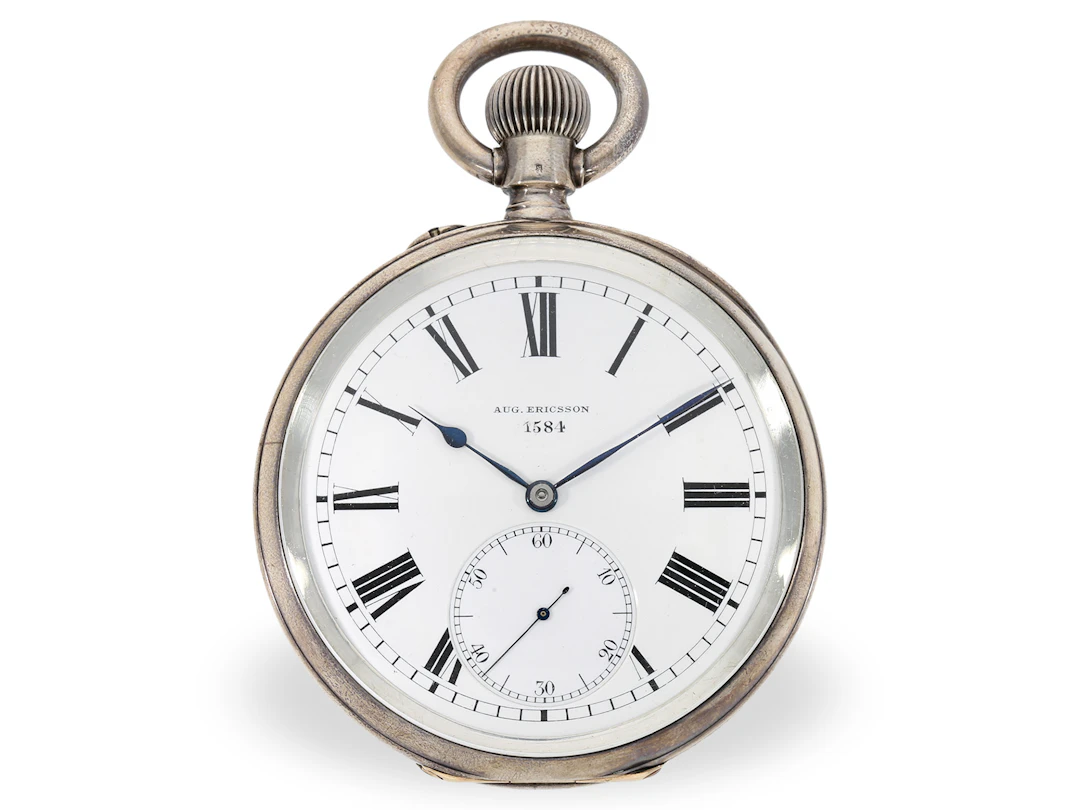 Pocket watch: heavy, rare Ulysse Nardin/August Ericsson St. Petersburg