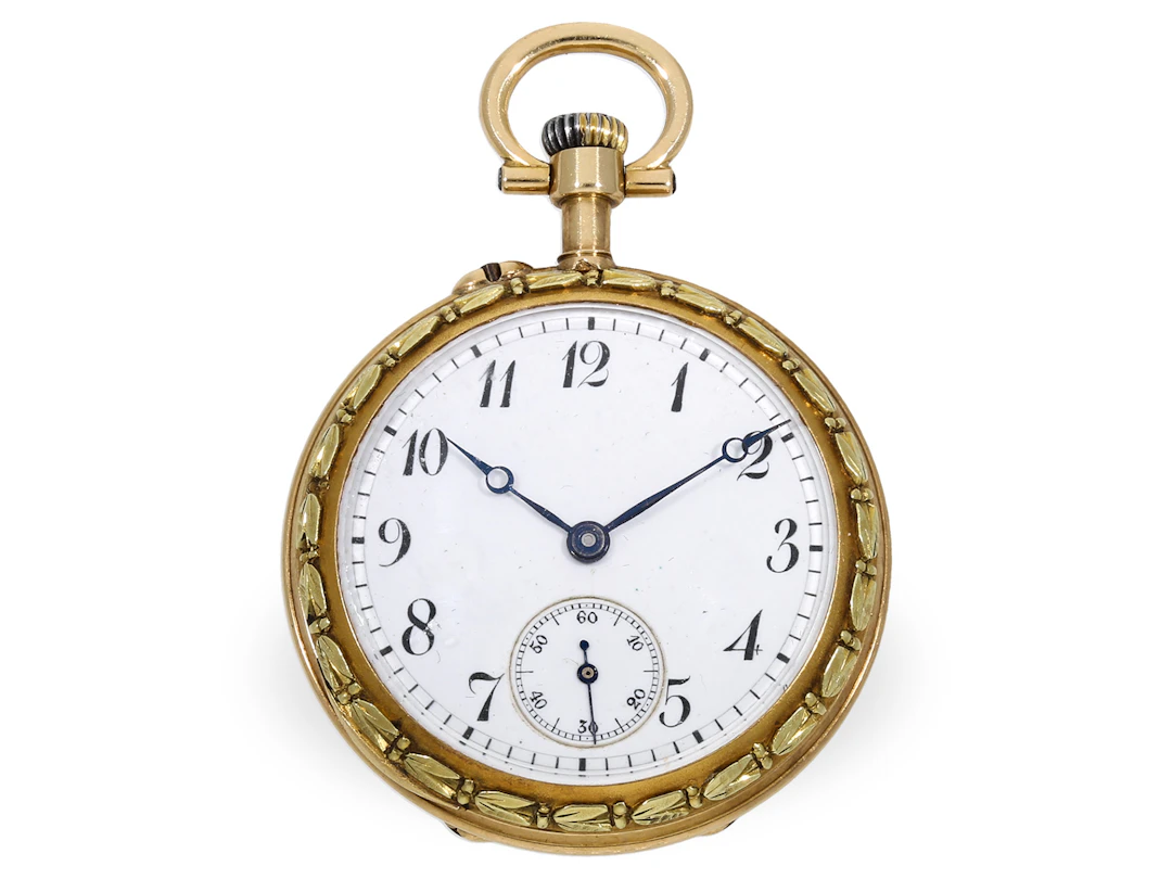 Pocket watch/pendant watch: very fine ladies’ watch by Breguet, ca. 1890