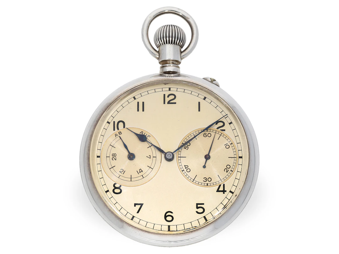 Pocket watch: Naval deck watch, Second World War, A. Lange & Söhne Glashütte