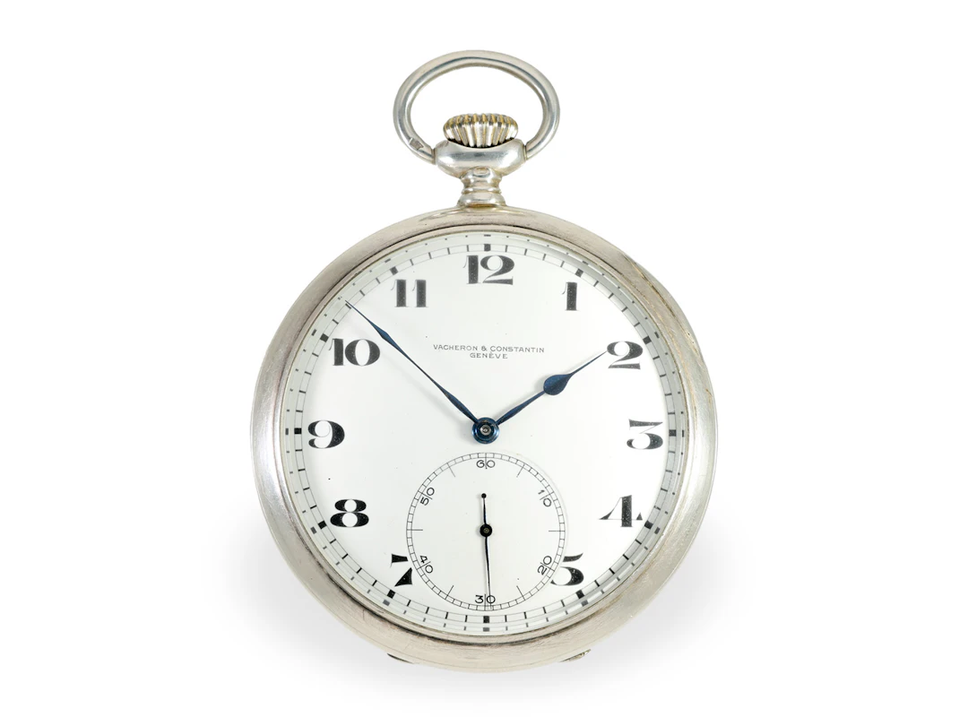 Pocket watch: large naval deck watch, Vacheron & Constantin Anker