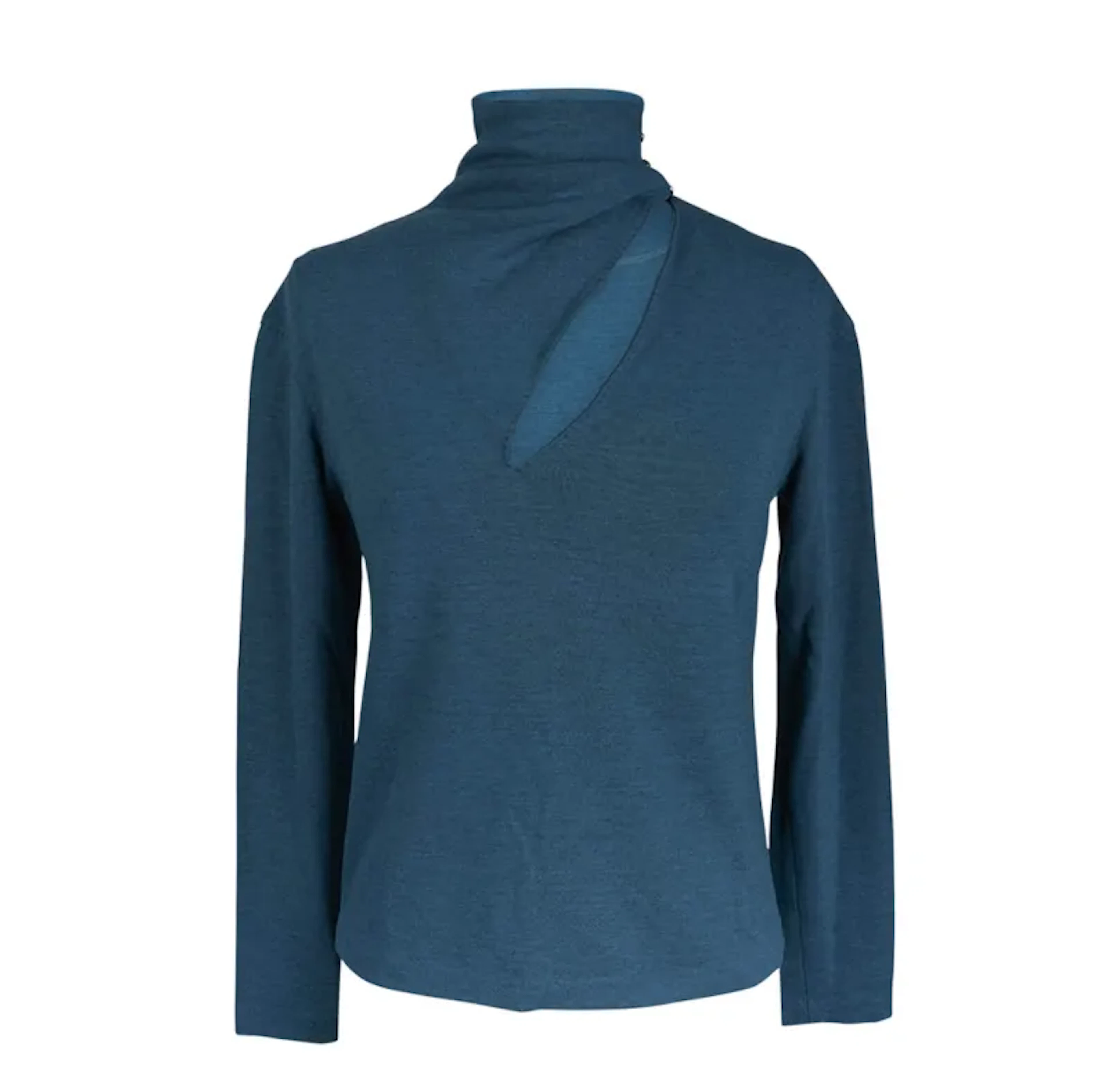 Louis Vuitton Top Teal Front Keyhole 36