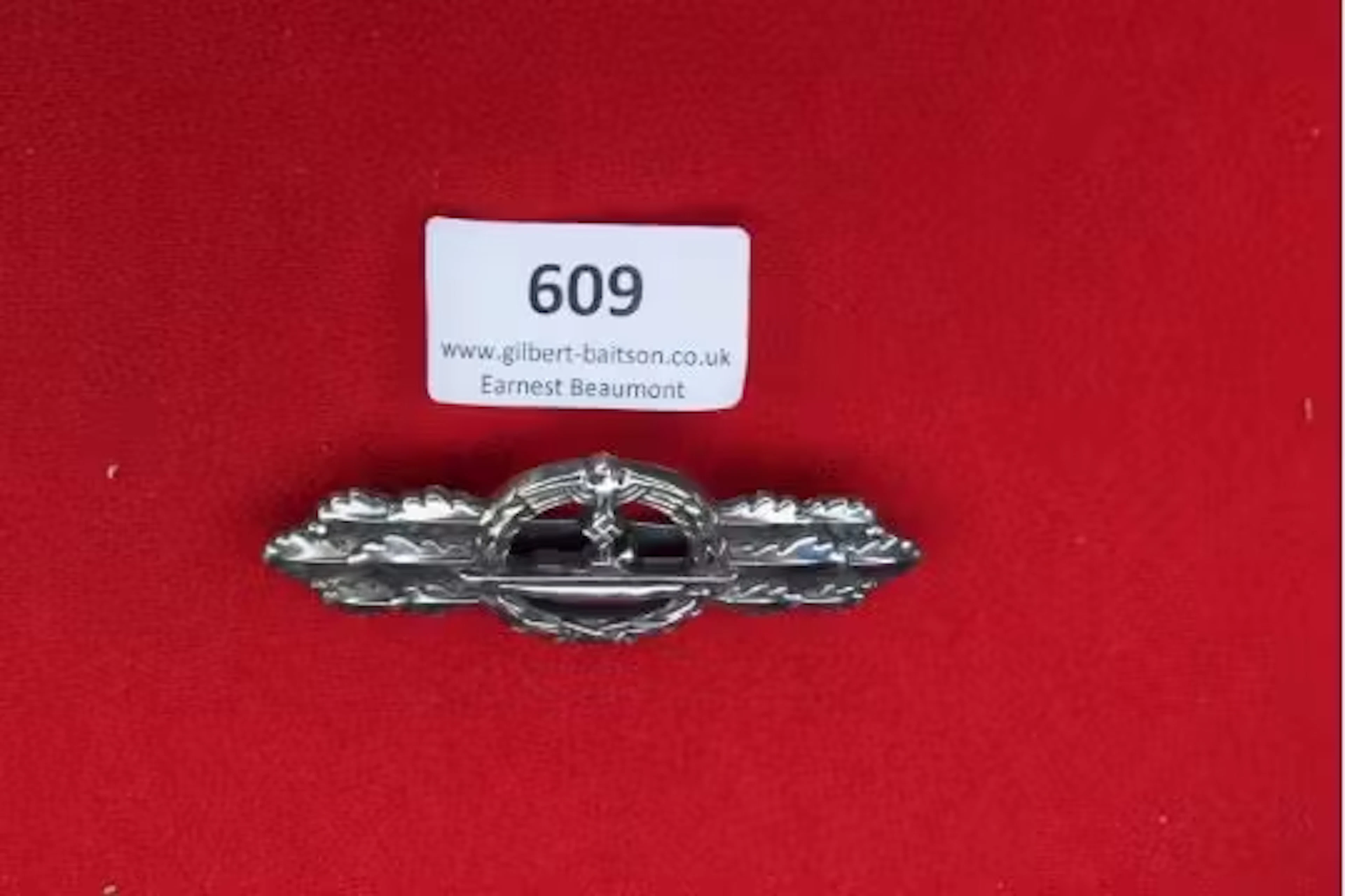 Luftwaffe Frontflugspange (Operational Flying Clasp) – Silver Grade