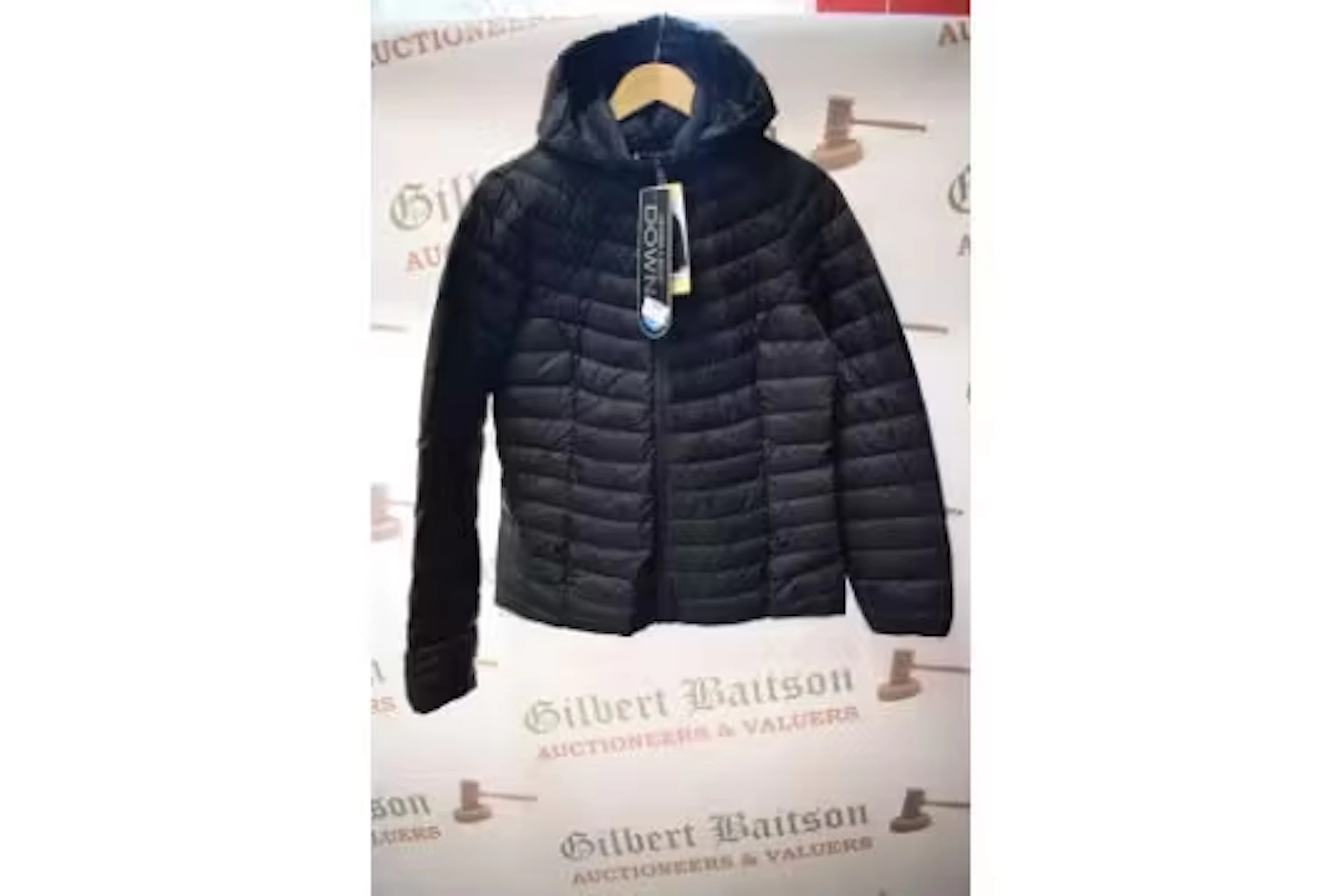 *32 Degrees Heat Black Lightweight Padded Coat Size: S
