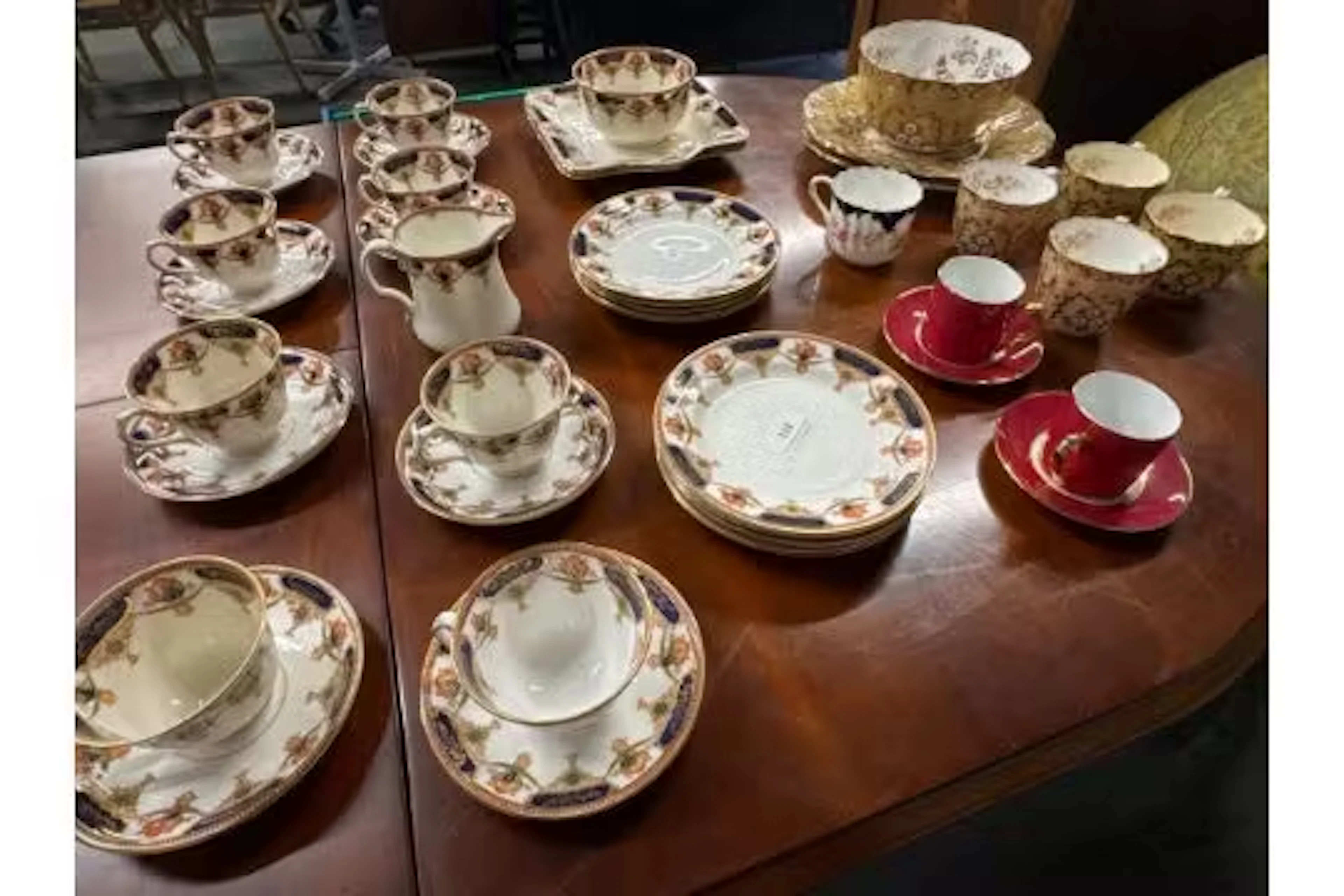 Fenton Bone China Set plus additional mixed pieces