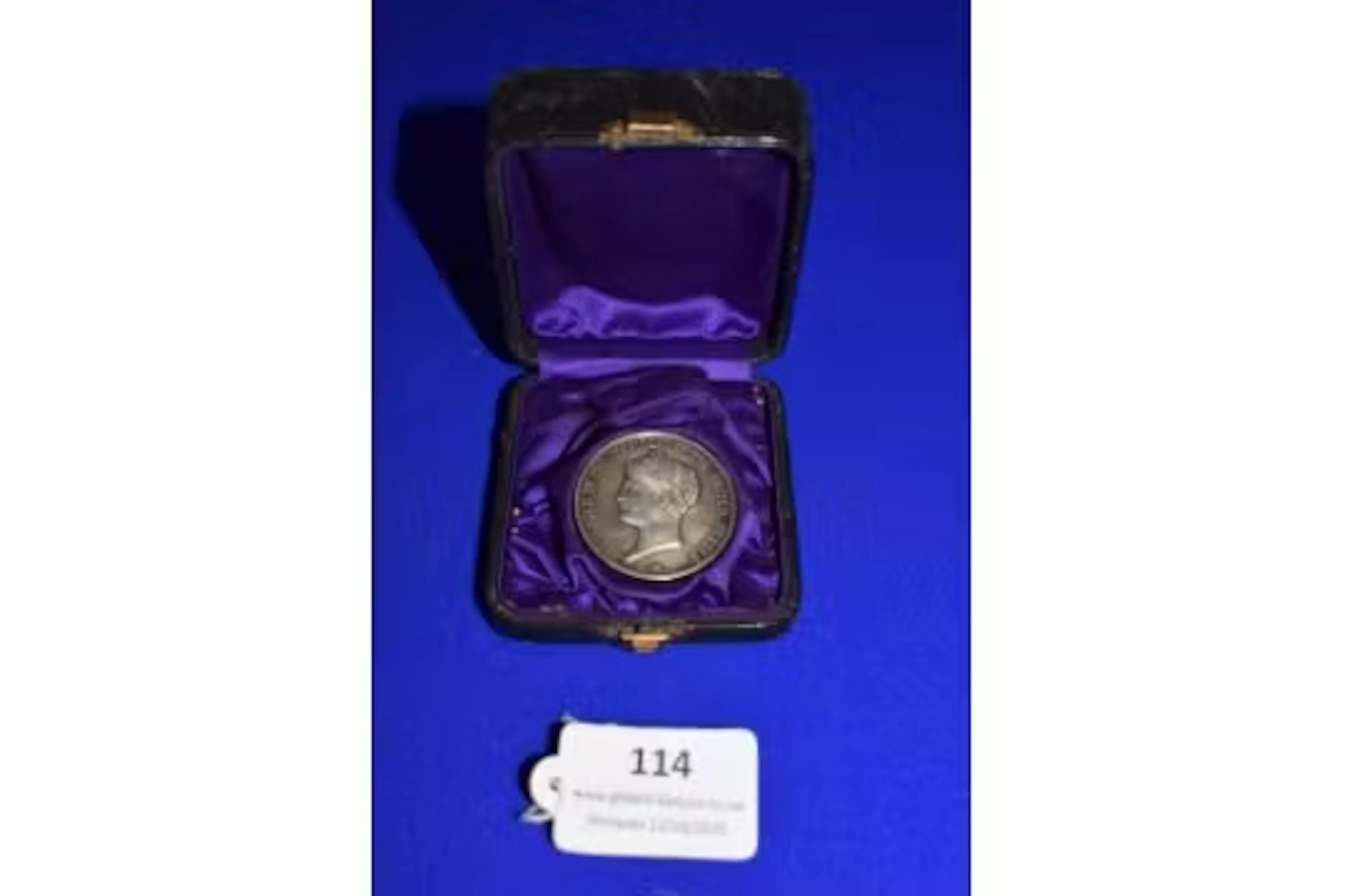 American Peace Medal in Fine Silver with Presentation Case Awarded