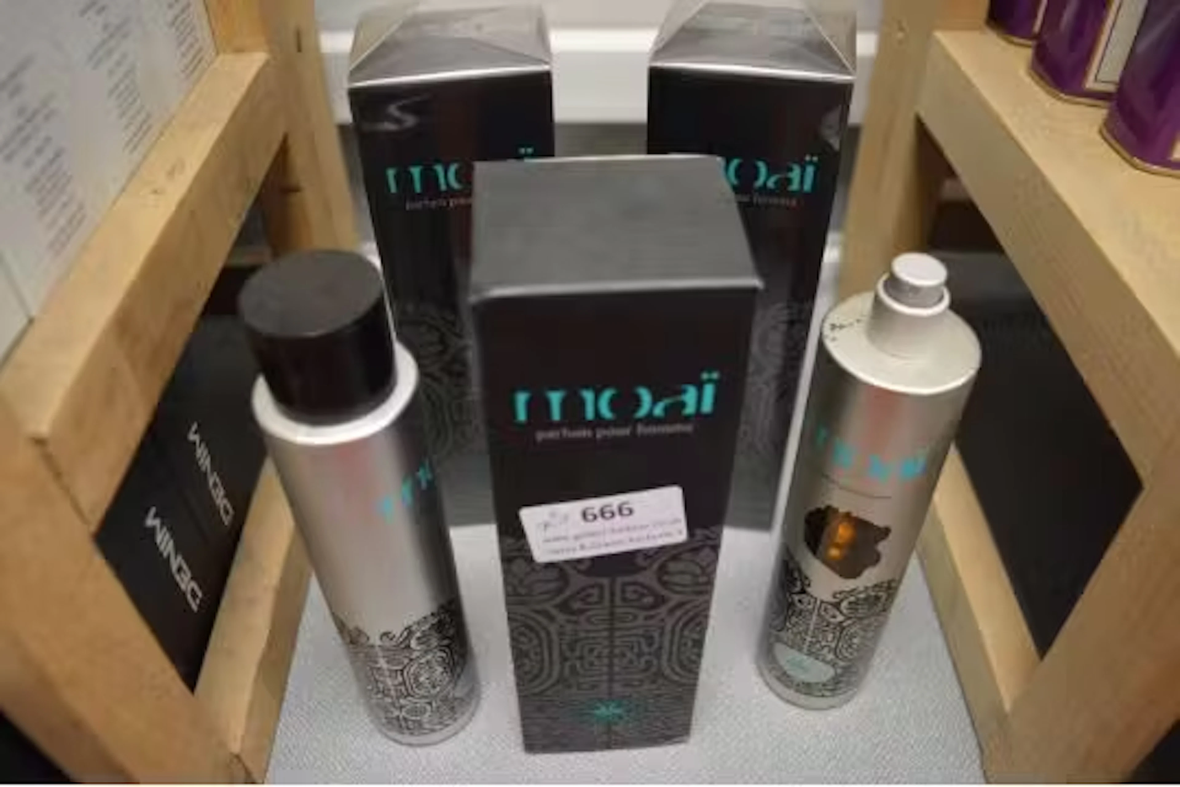 5x Moai Parfum Pour Homme Vanil