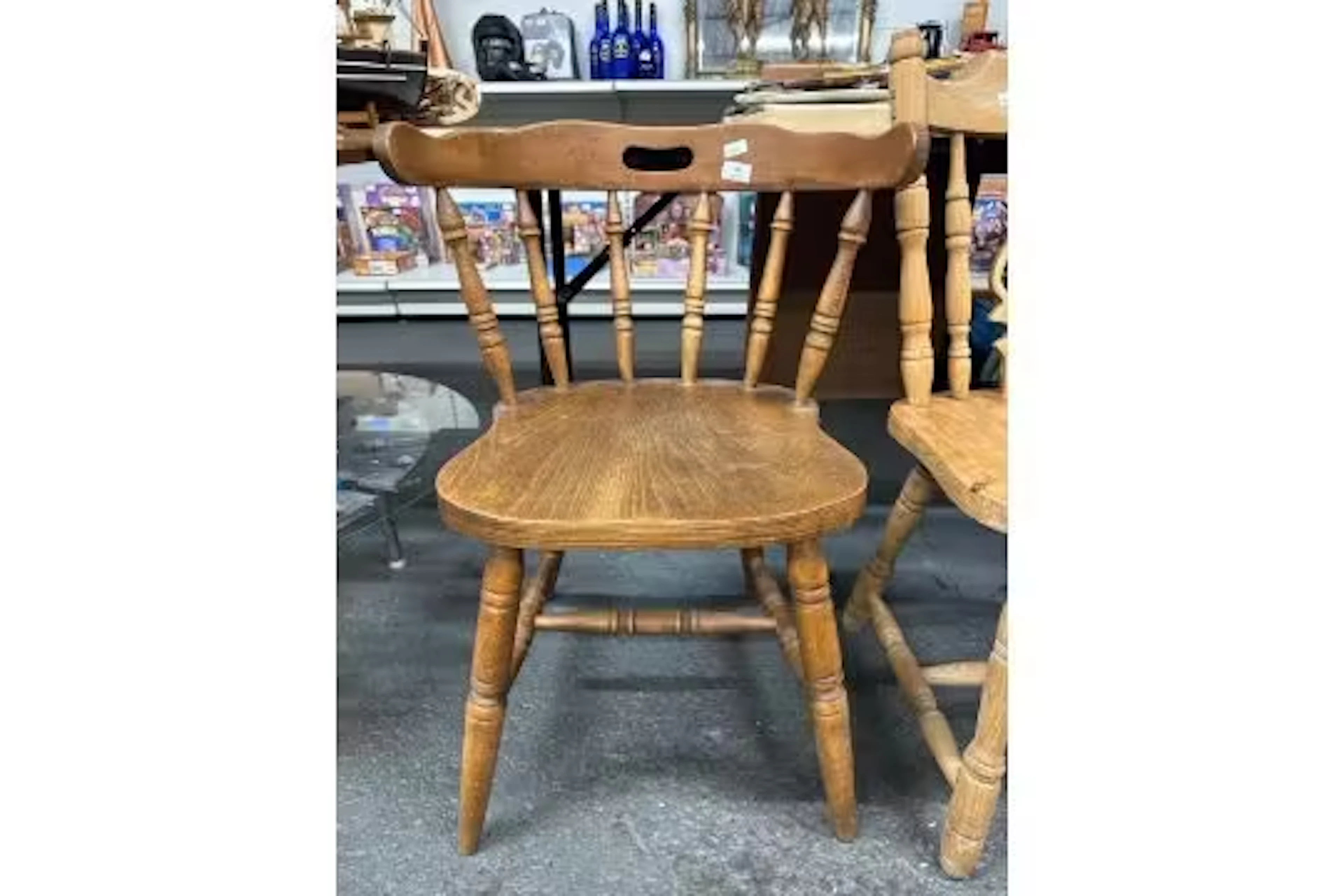 Wooden Windsor chair