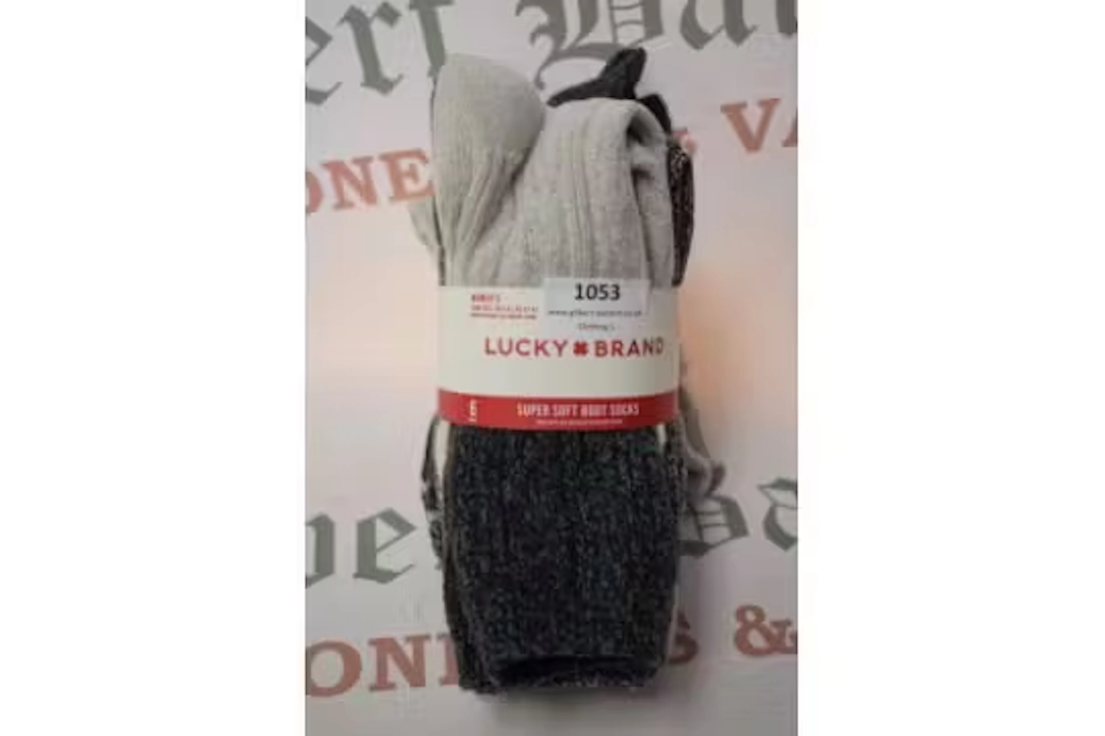 *Lucky Brand Boot Socks 6pk Size: 4-8