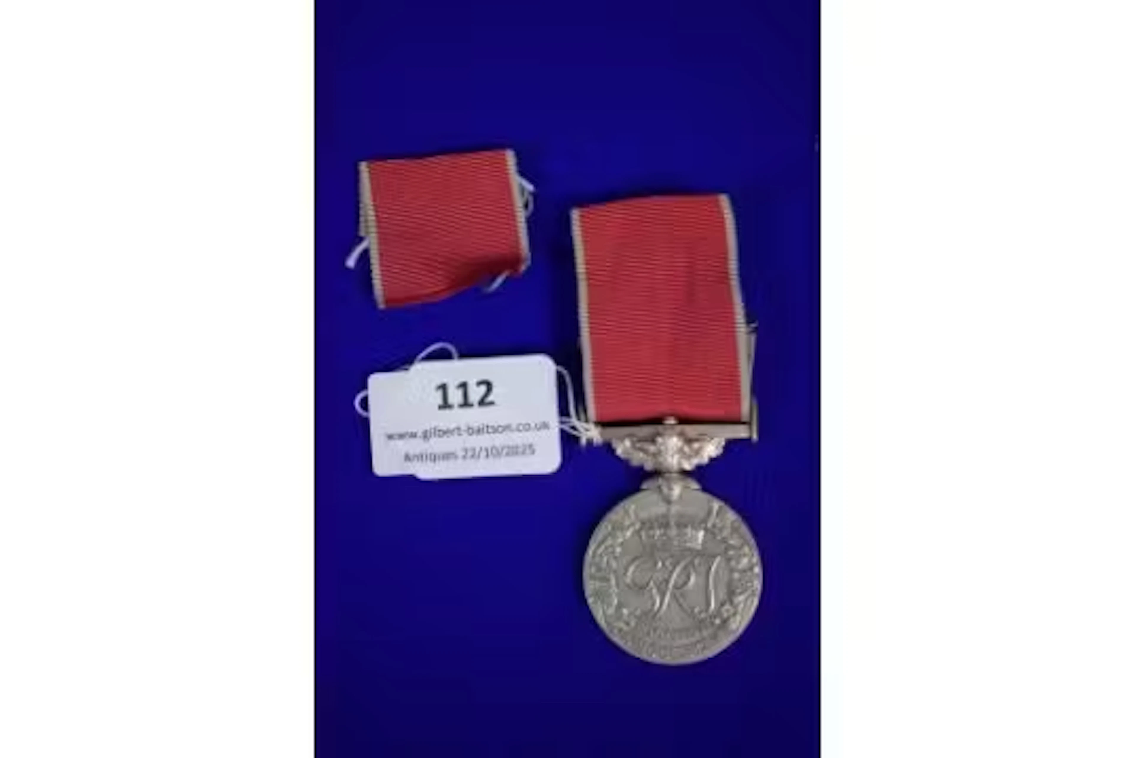 George V British Empire Medal in Fine Silver