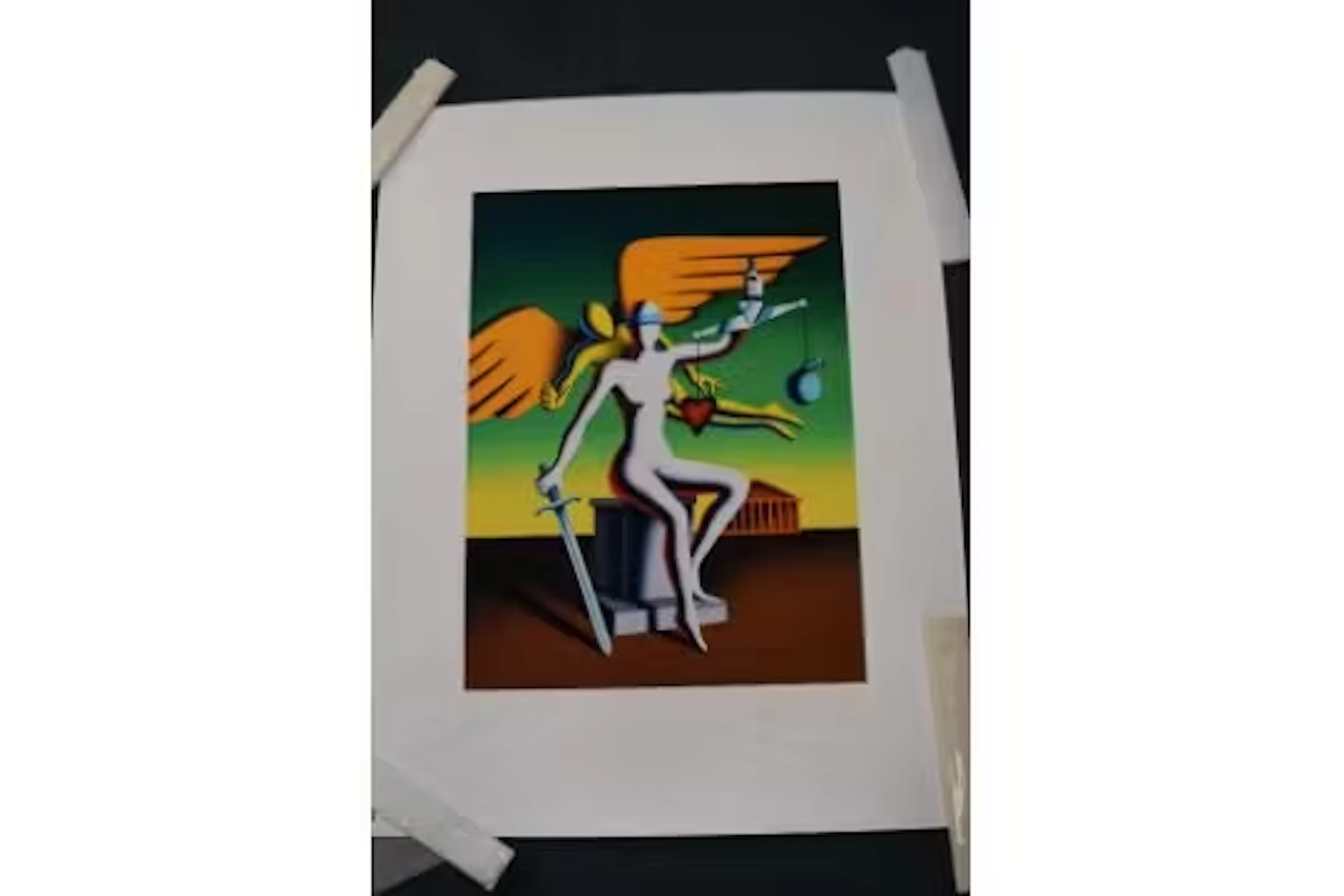 Print By Kostabi 2019 25/50 75x61cm