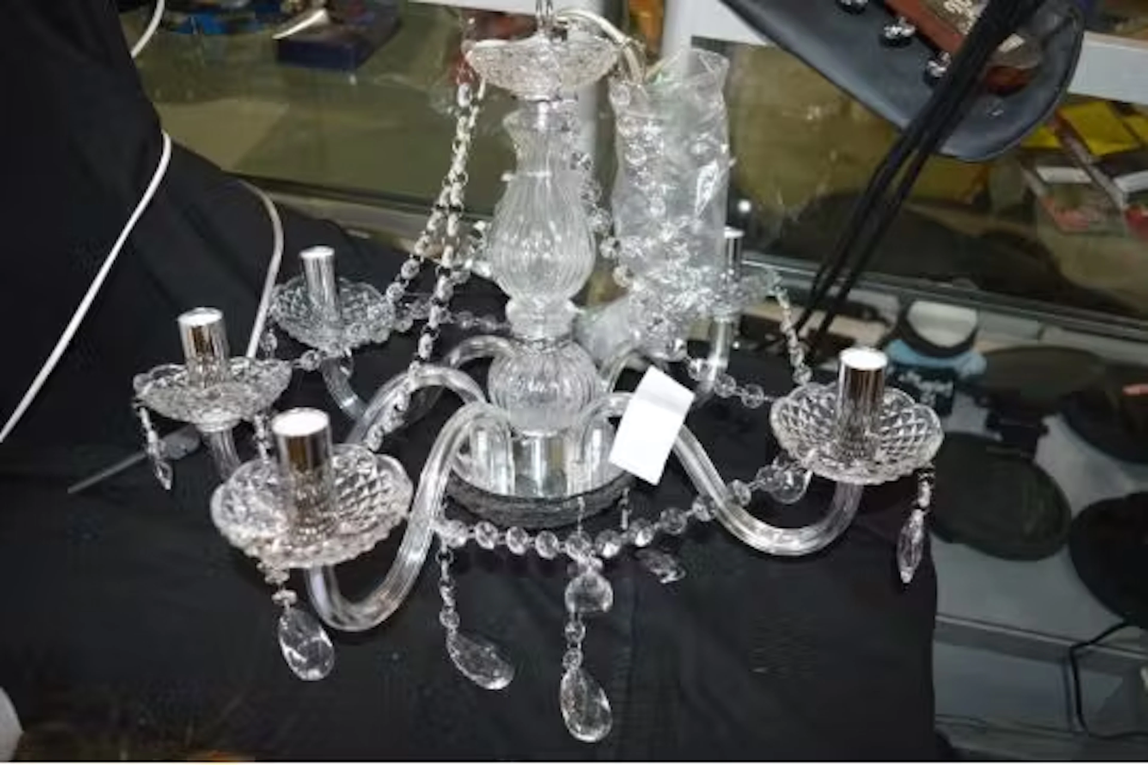Glass Chandelier