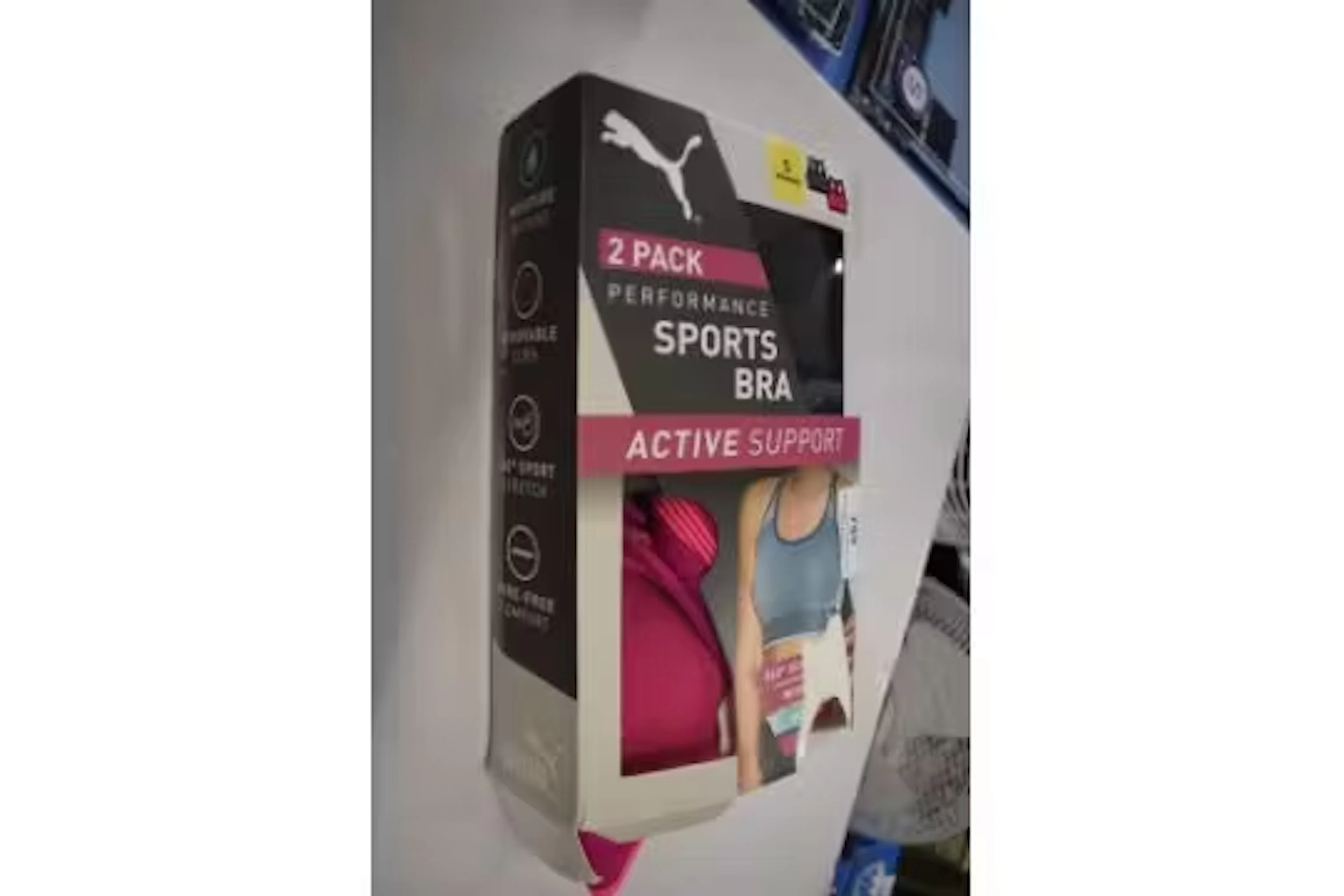 *Puma Performance Sports Bras 2pk Size: S