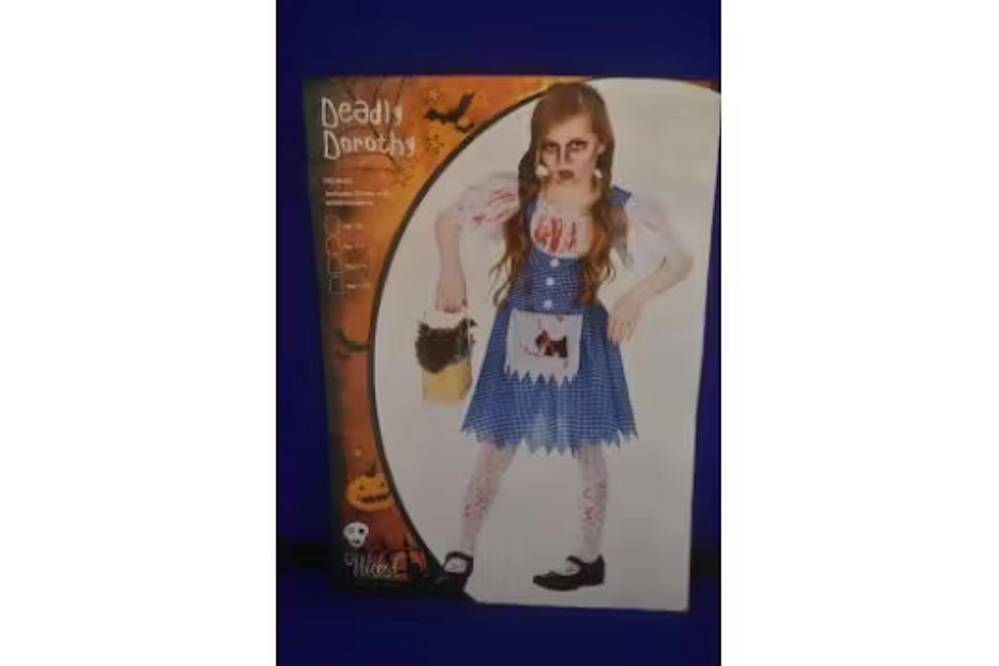 Wicked Costumes Kid’s Wizard of Oz Deadly Dorothy Costume Size: 5-7 years