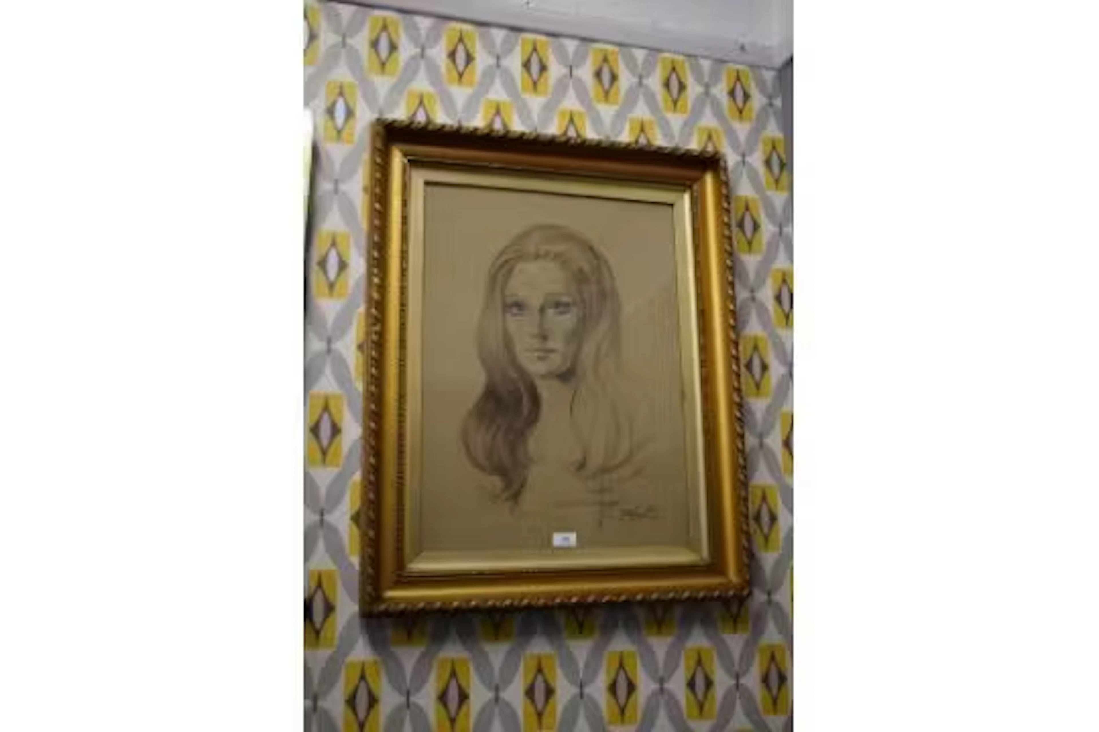 Pastel portrait of a young woman by Jose Largos 19
