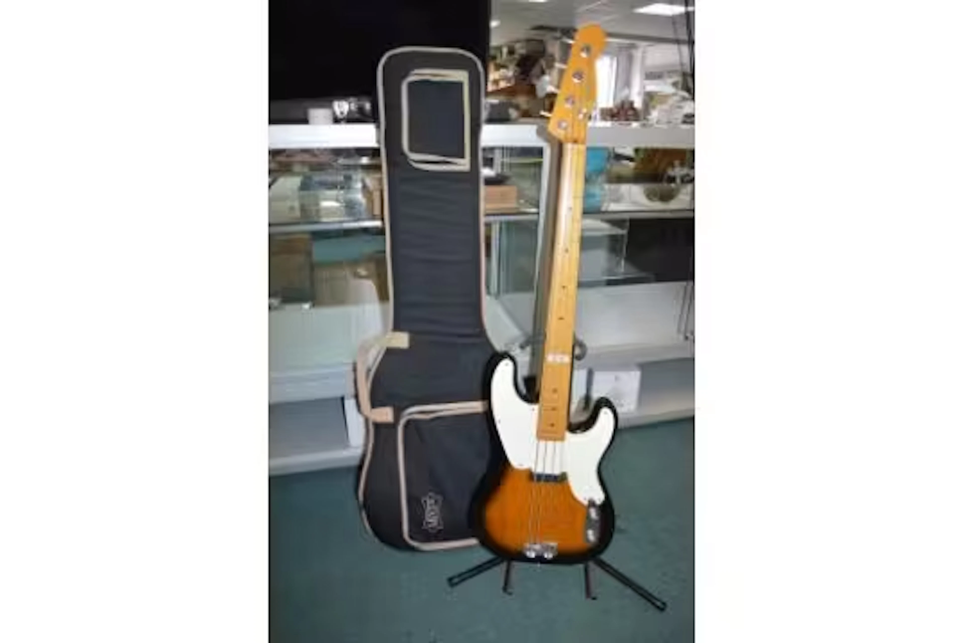 Fender Copy Sting Artist Series Precision Bass Electric Guitar with