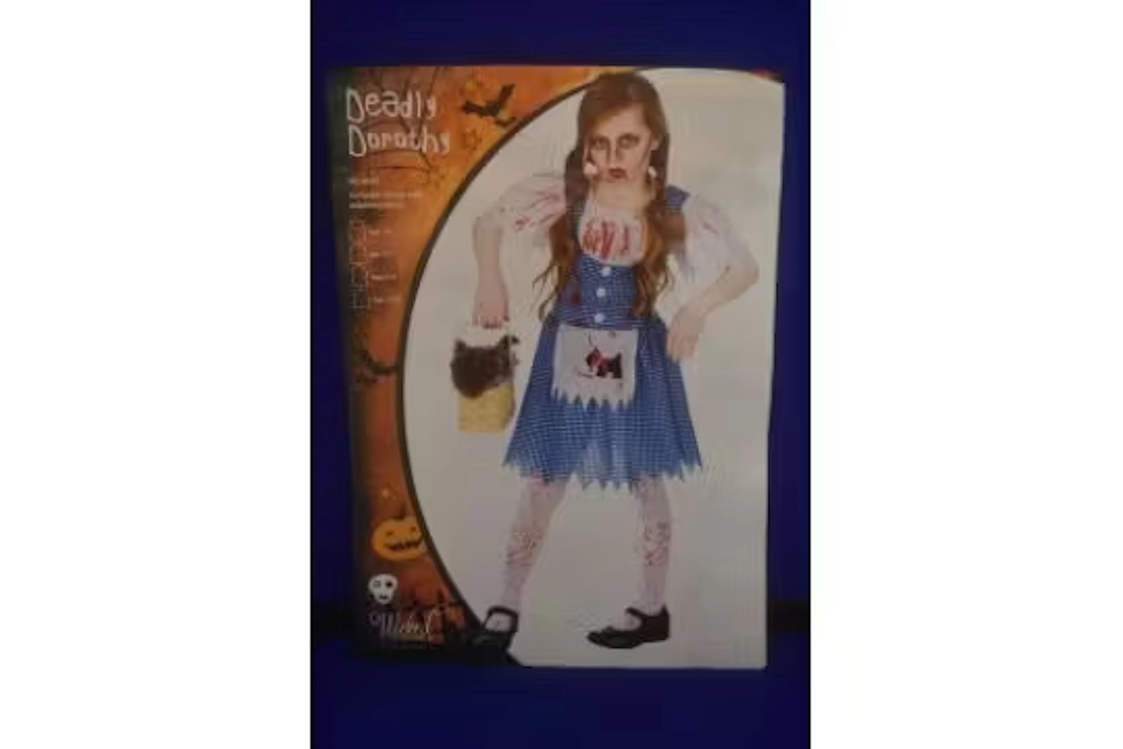 Wicked Costumes Kid’s Wizard of Oz Deadly Dorothy Costume Size: 5-7 years
