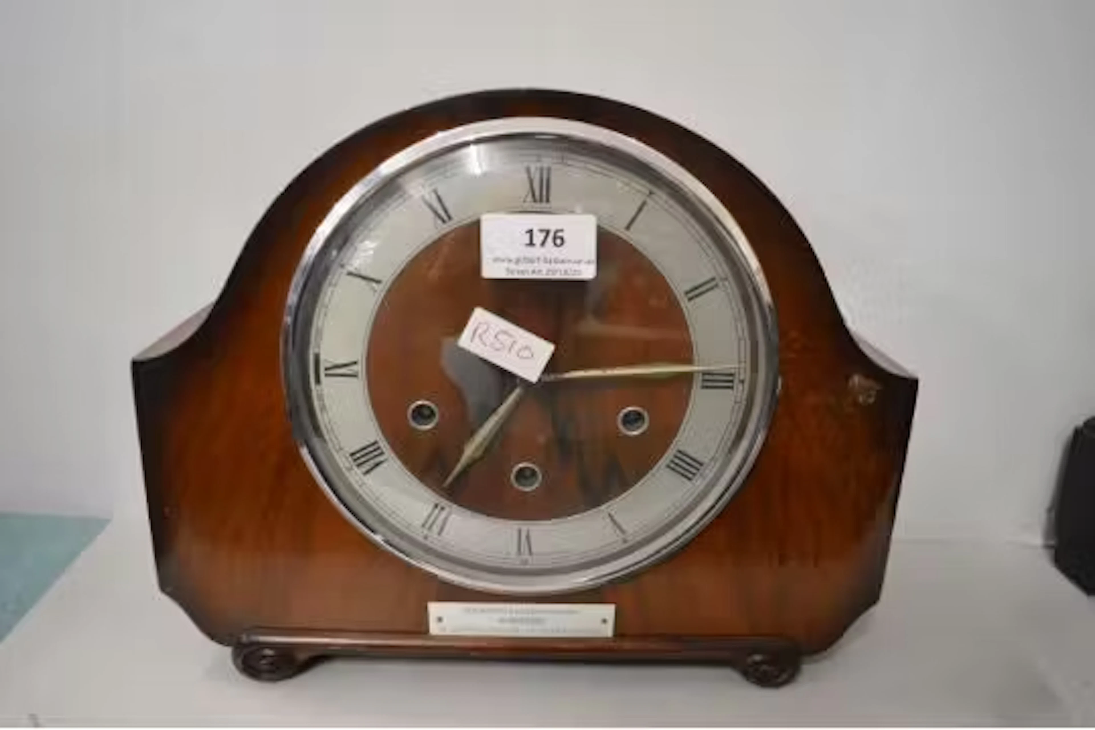 1950's retirement clock British Rail North Eastern
