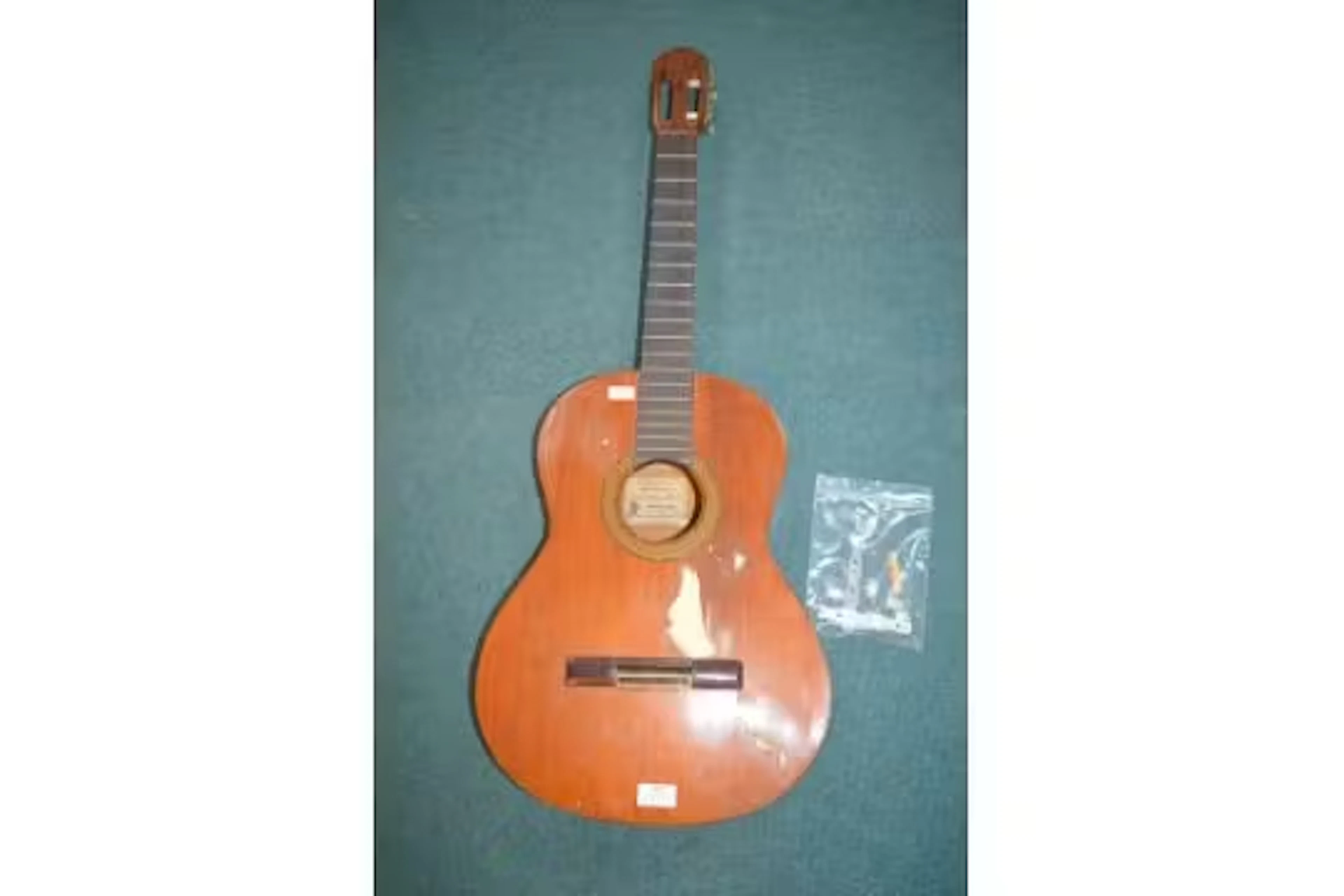 Spanish Acoustic Guitar by Alhambra SA (distressed condition, requires