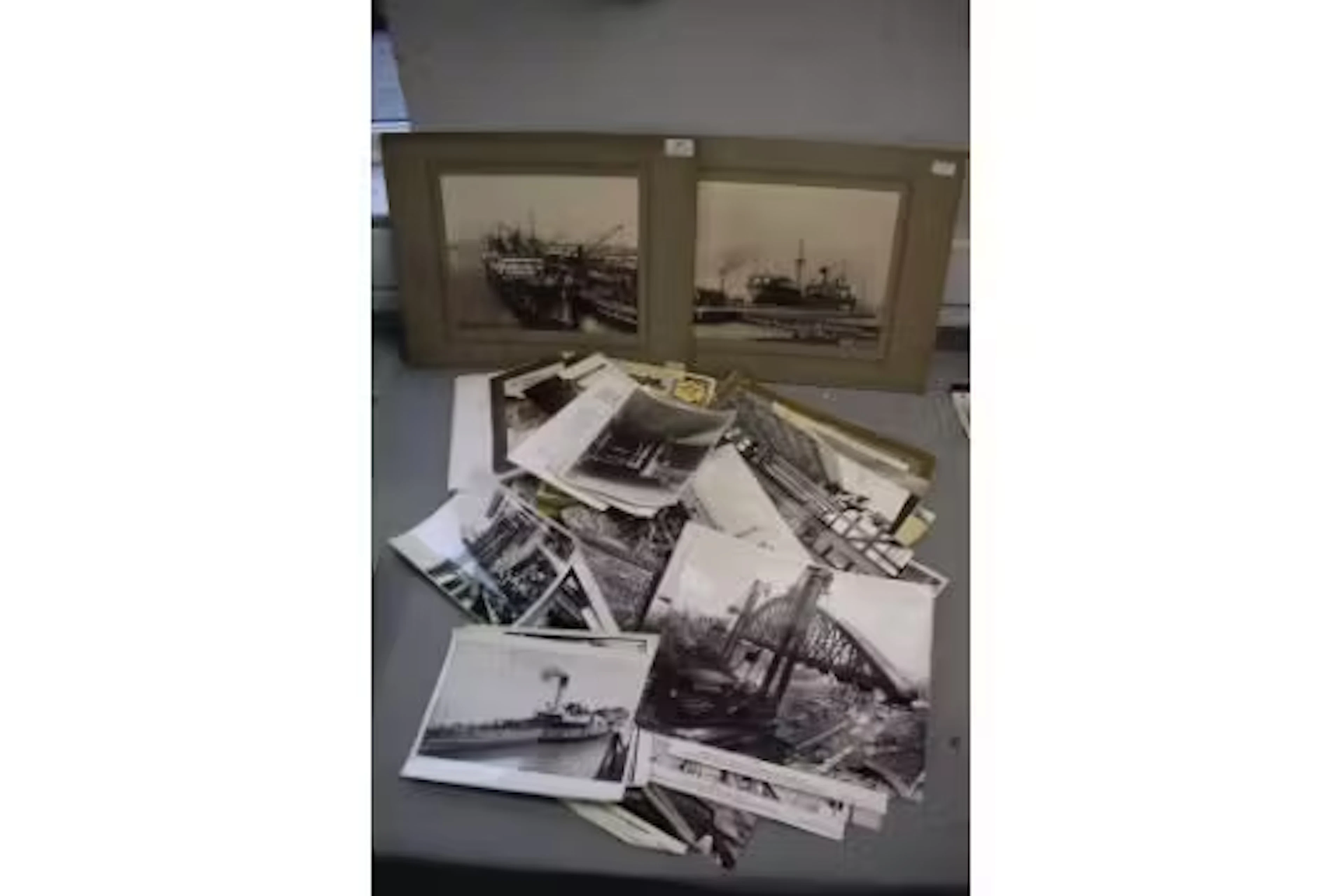 Vintage Hull and Immingham Dockside Photographs, Scarborough Railwayline