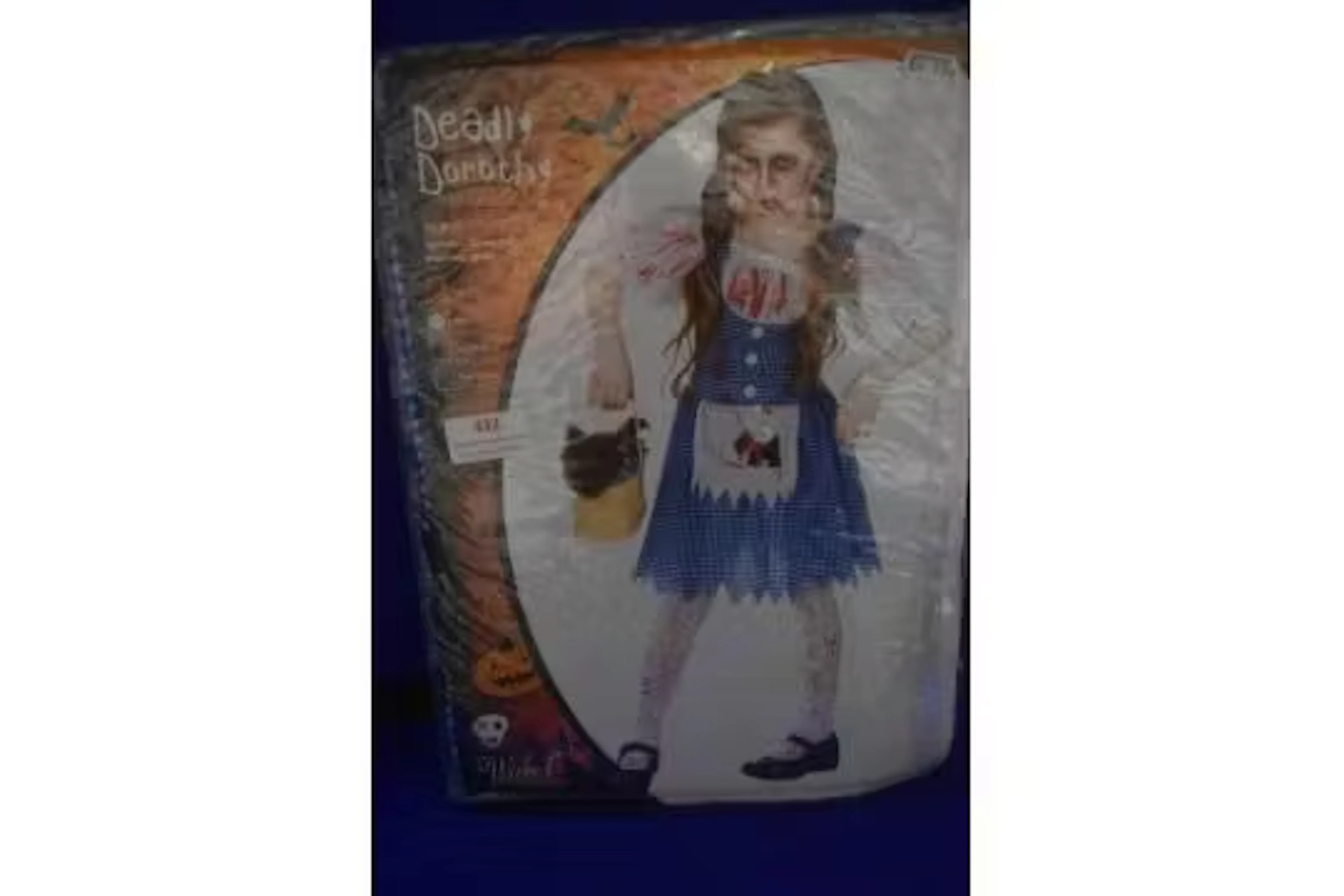 Kid’s Wizard of Oz Deadly Dorothy Costume Size: 5-7 years