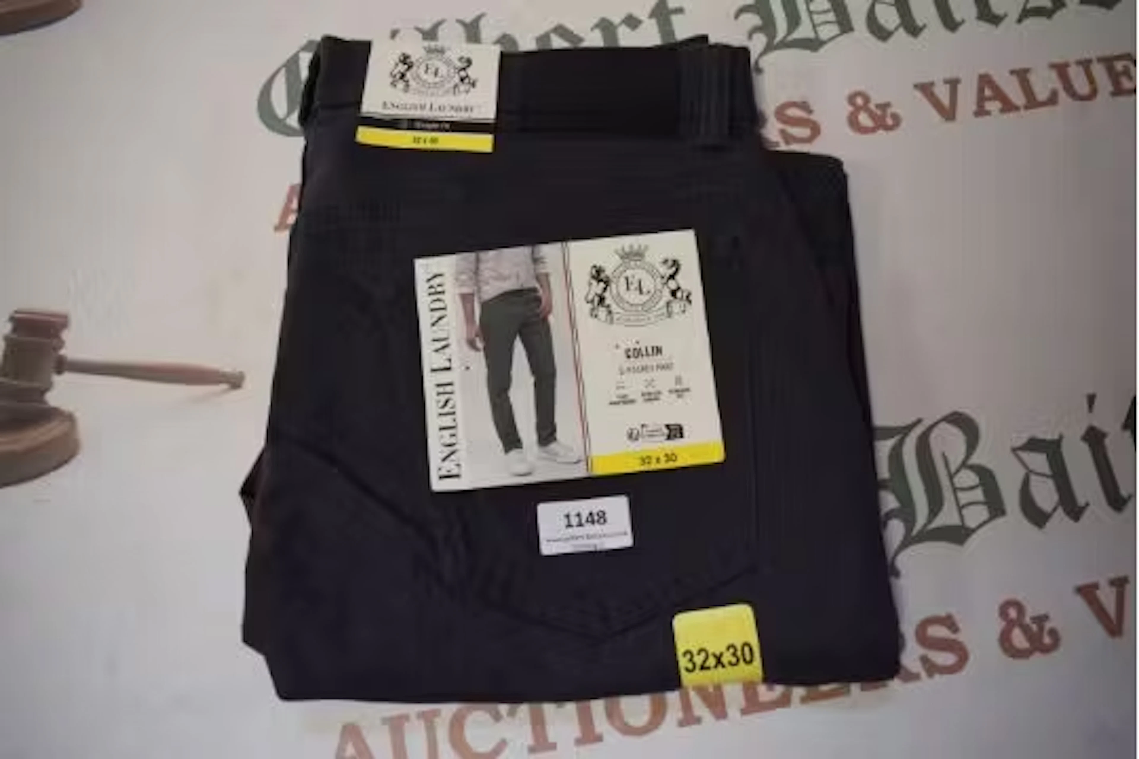 *English Laundry Men’s Grey Trousers Size: 32x30