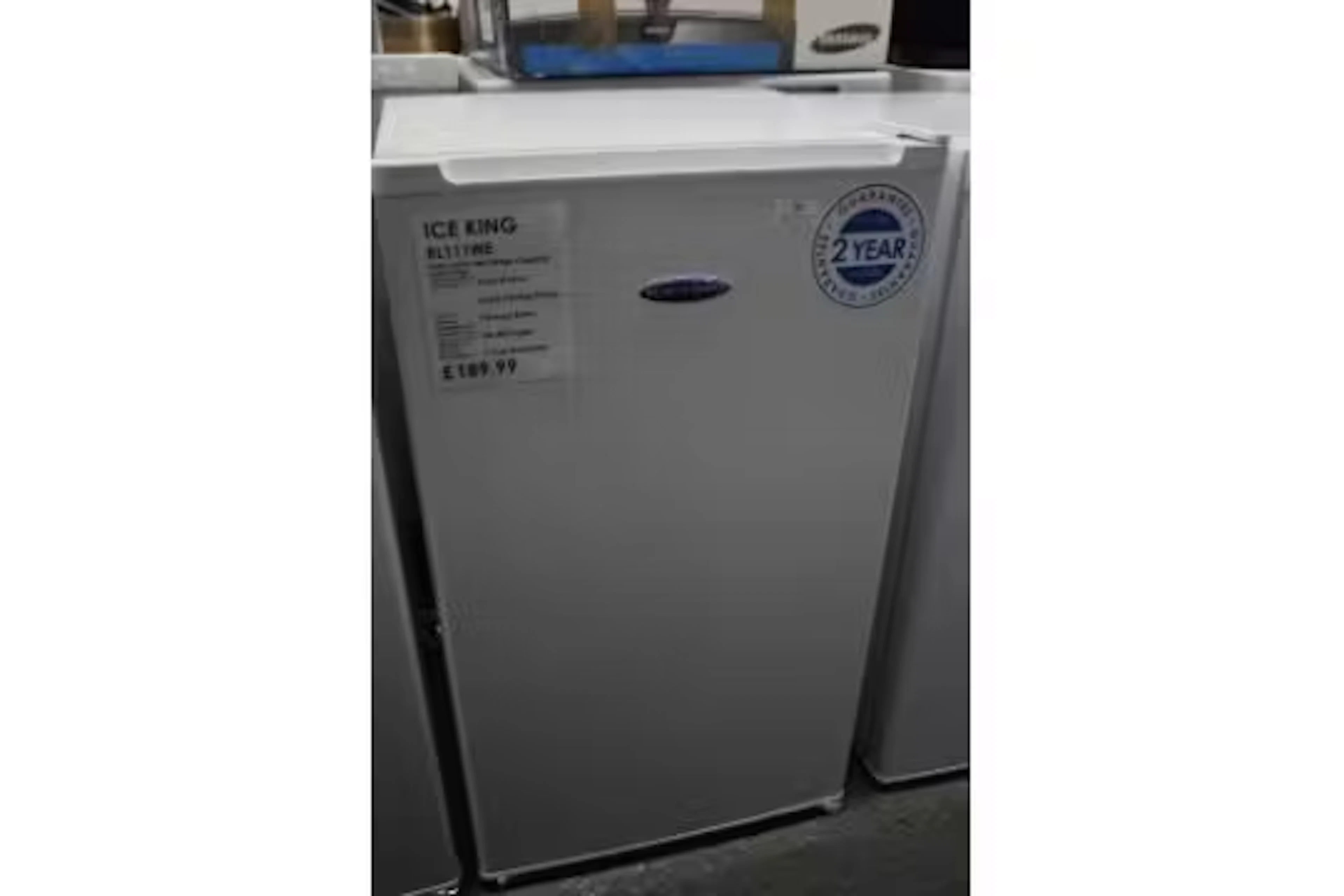 *Ice King Fridge RL111WE