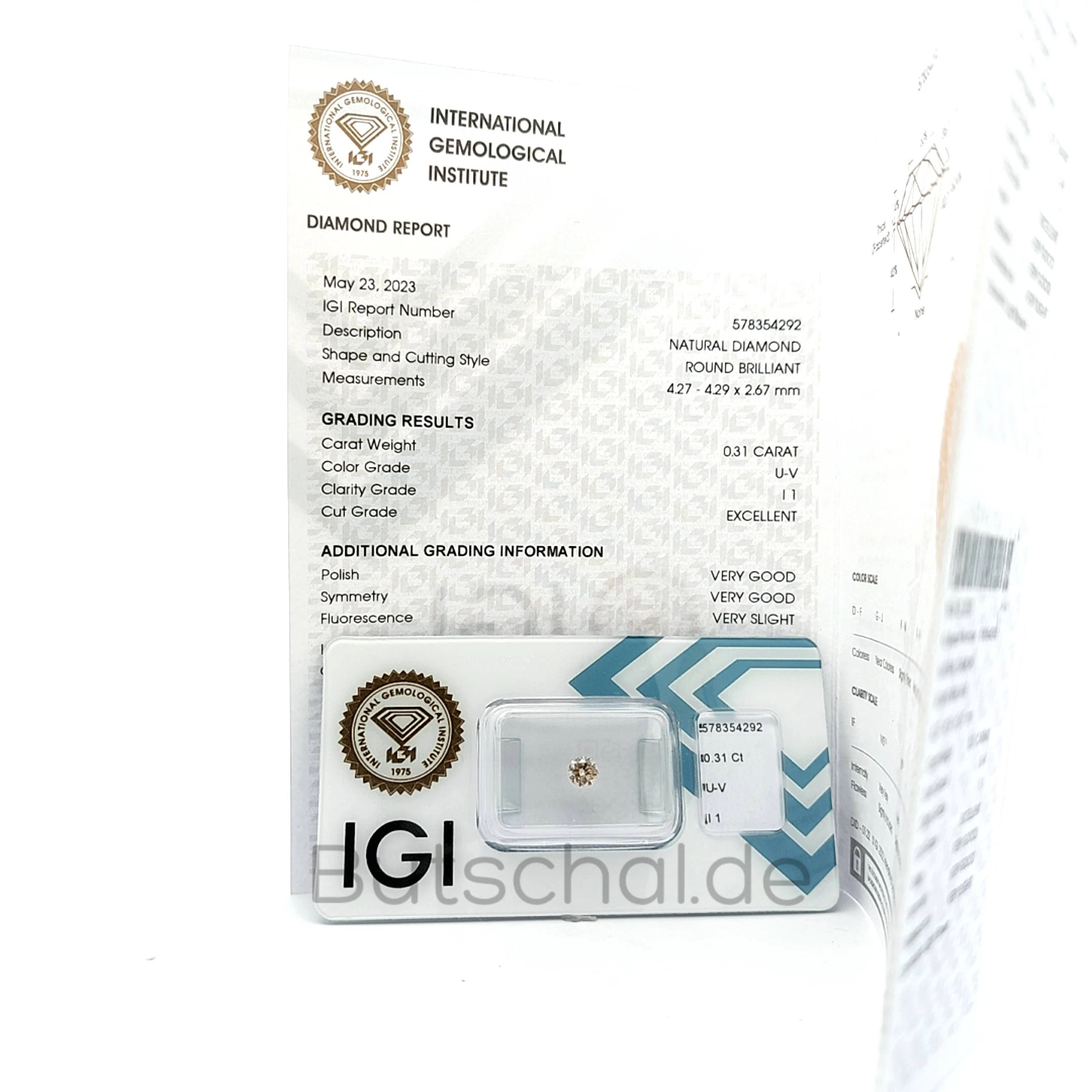 0,77ct Brillanten 0,18 0,28 und 0,31 ct | Lot natürliche Brillanten
