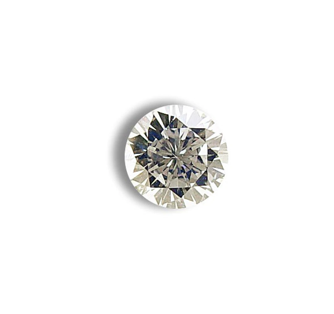 0,41ct Diamant Brillantschliff weiß, rein H / SI, Schliff u Proportionen