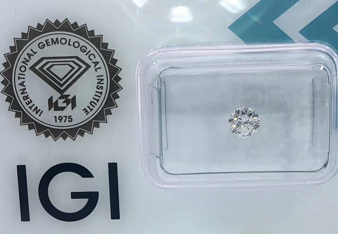 0.36 Ct Diamant Brillant H VS2 IGI| Diamanten Brillanten