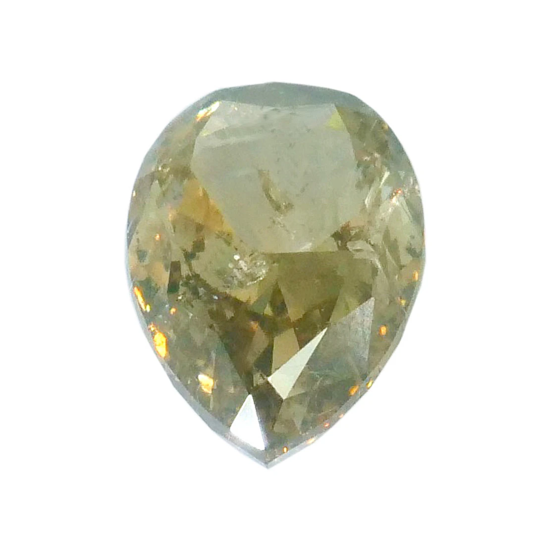 1,19ct Diamanttropfen hell braun/si2 mit IGI Zertifikat|Diamanten